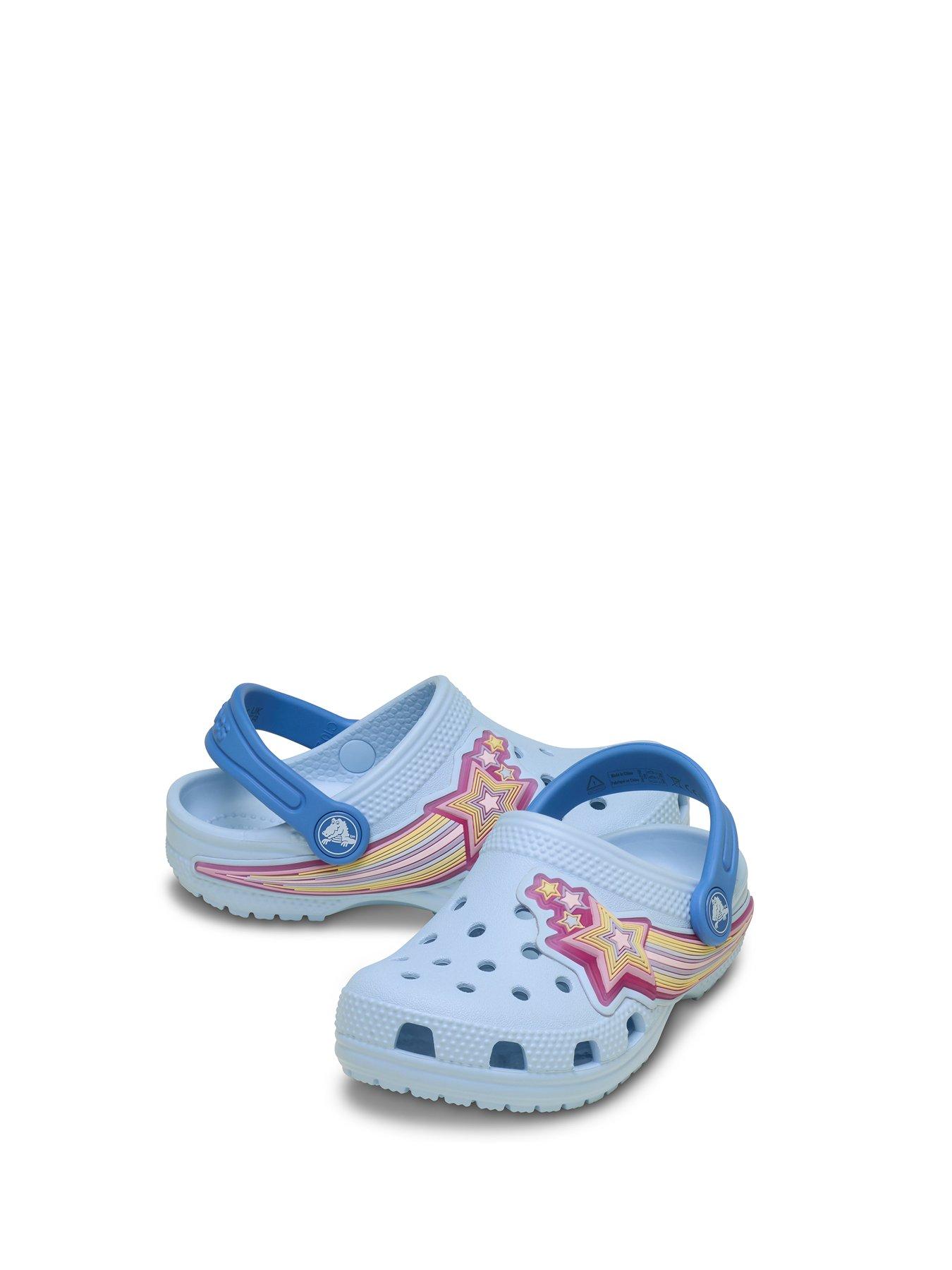 Image 6 of 6 of Crocs Classic Star Lights Clog T - Blue