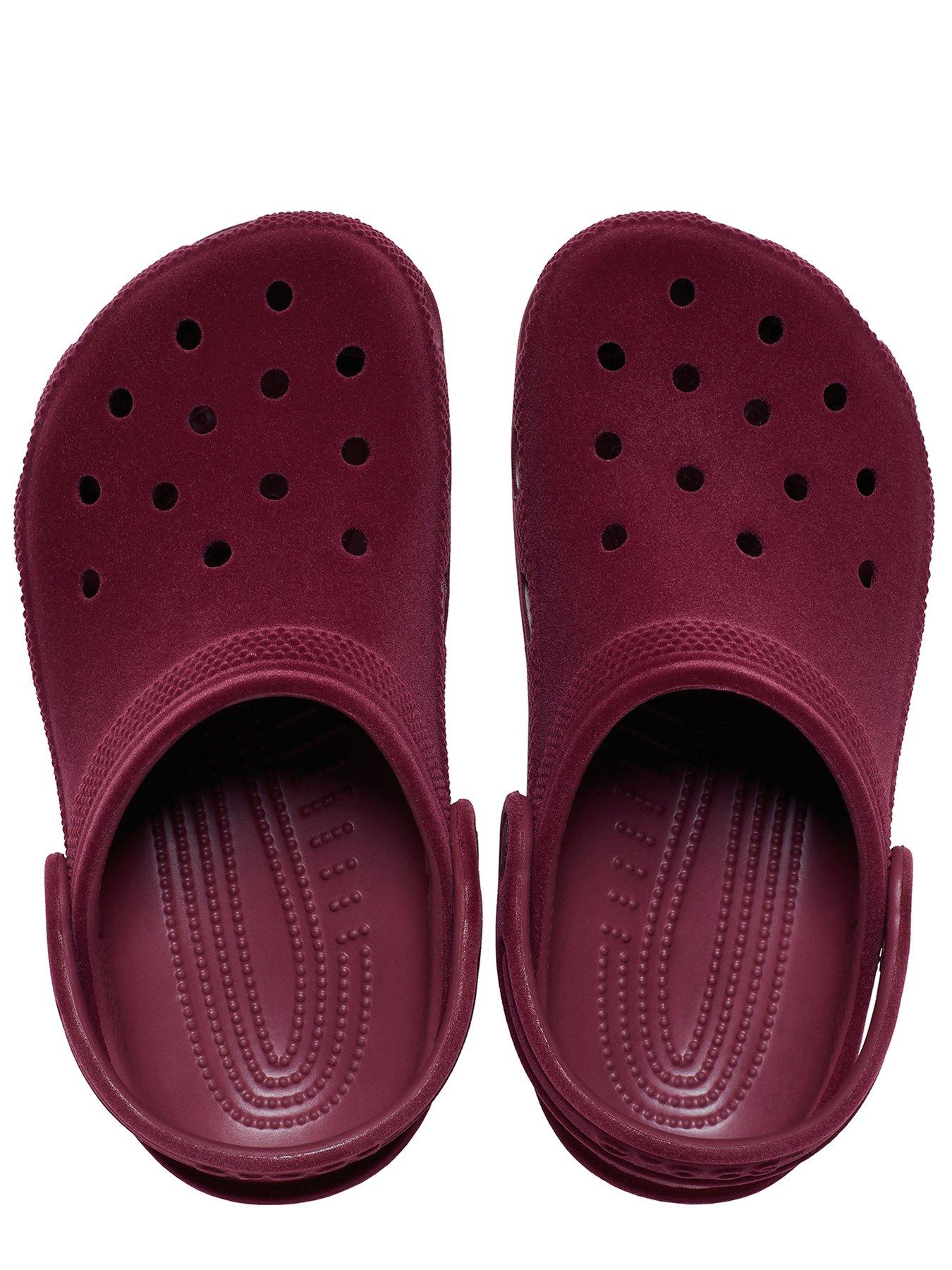 Image 4 of 6 of Crocs Classic Velvet Clog K - Red