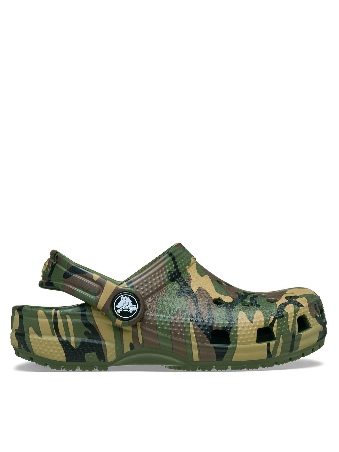Crocs Classic Camouflage Clog T - Green