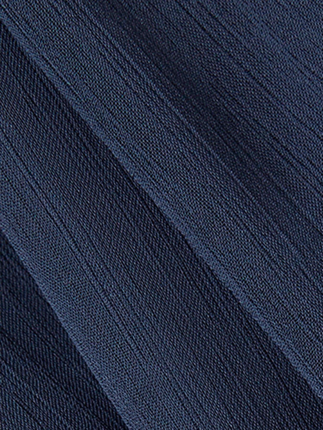Image 4 of 4 of Monsoon Girls Cowl Neck Maxi Dress - Navy