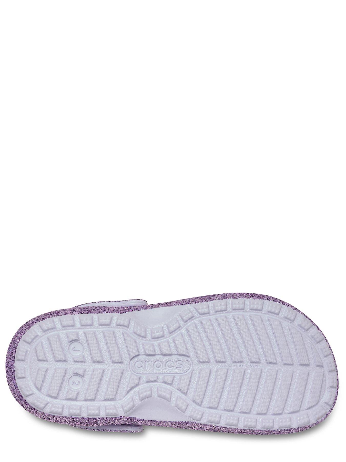 Image 5 of 6 of Crocs Classic Lined Chunky Glitter Cgk - Purple