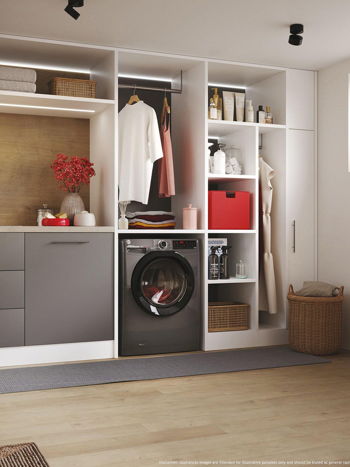 Image 5 of 8 of Hoover H3WPS4106TAMBR80 10kg 1400 Spin Washing Machine - Graphite