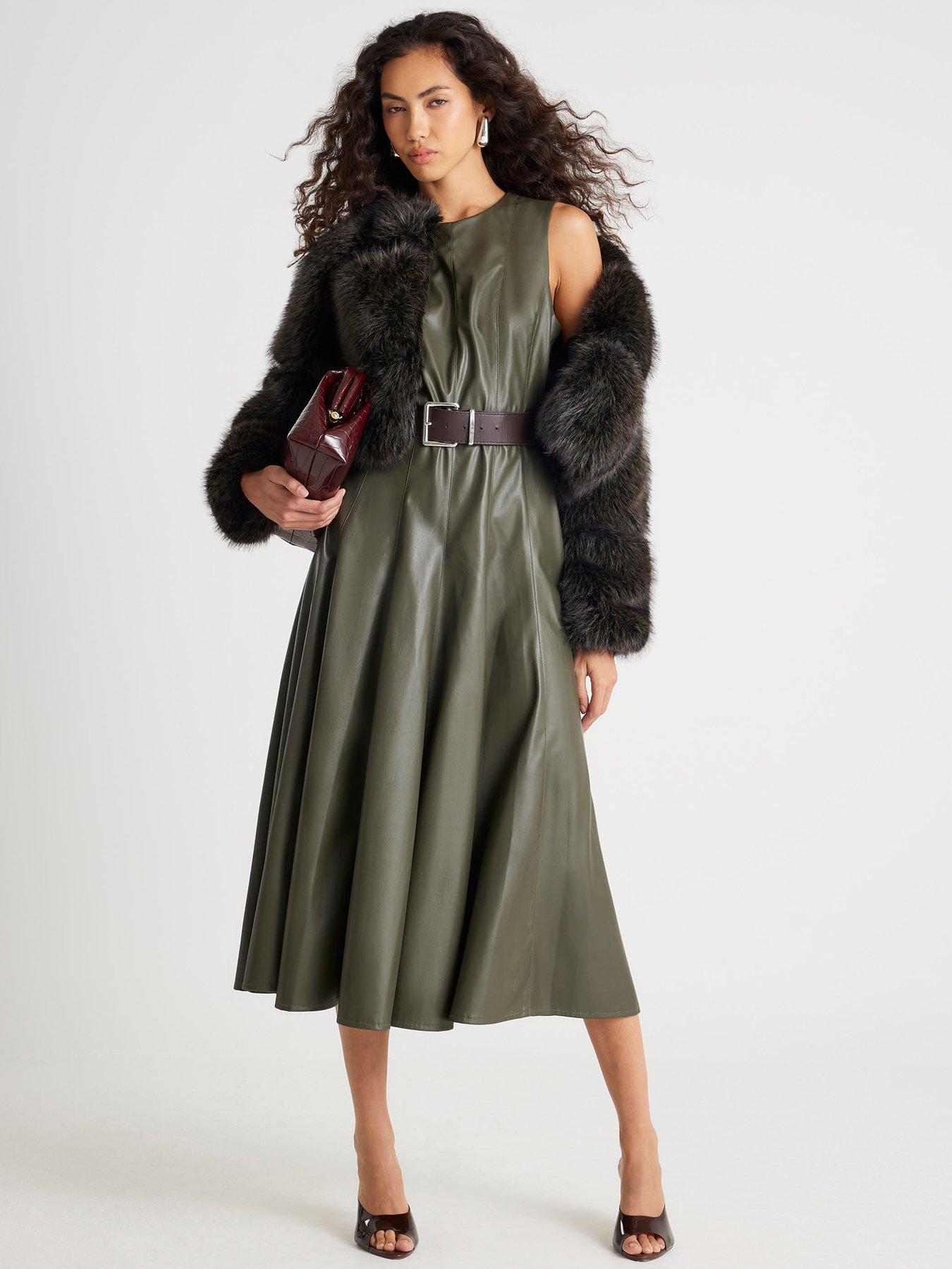 undefined Femme Waisted Midi Dress