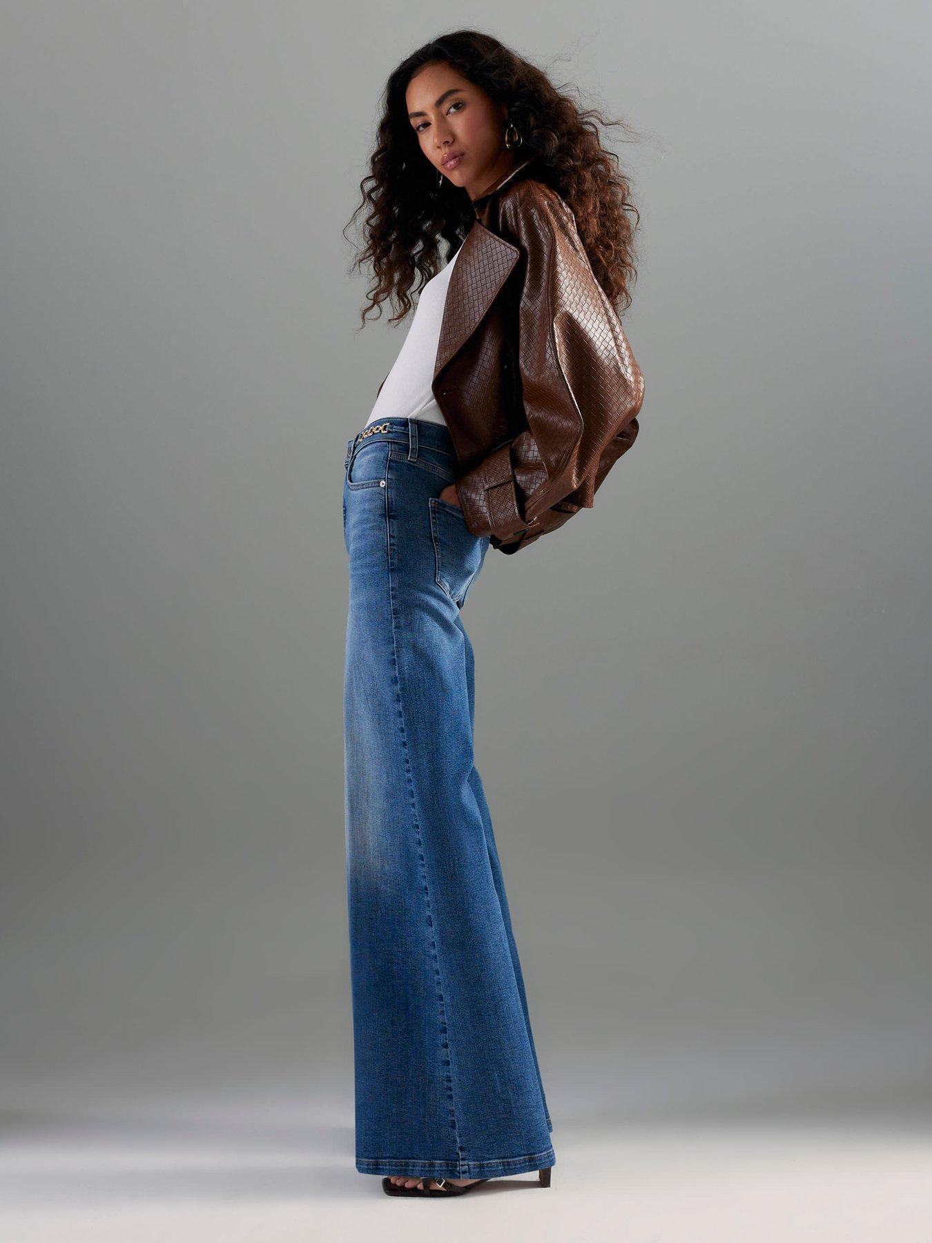 stillFront image of river-island-palazzo-oasis-jeans-blue