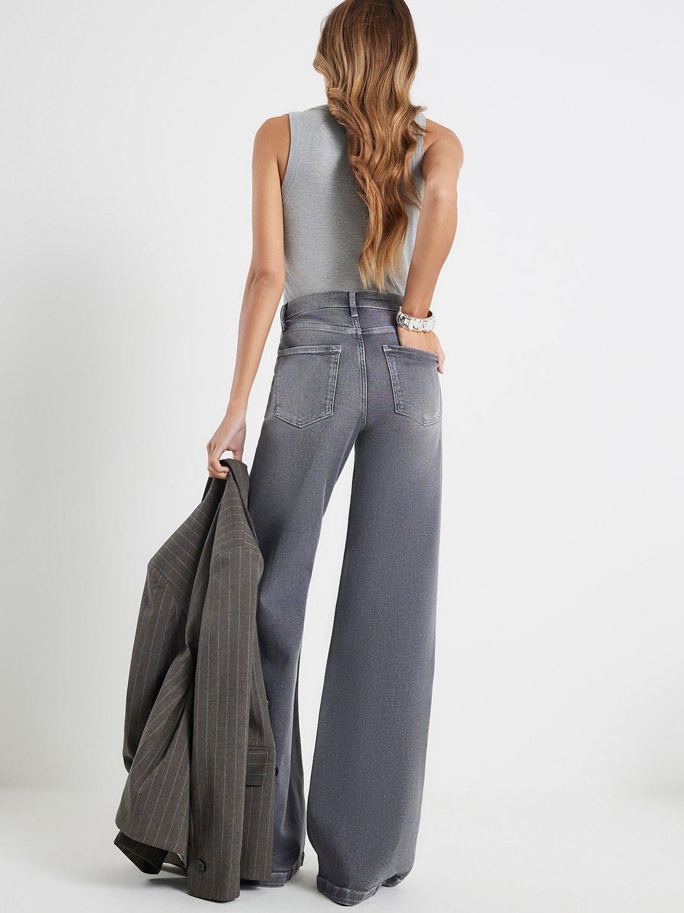  image of river-island-palazzo-atlas-grey