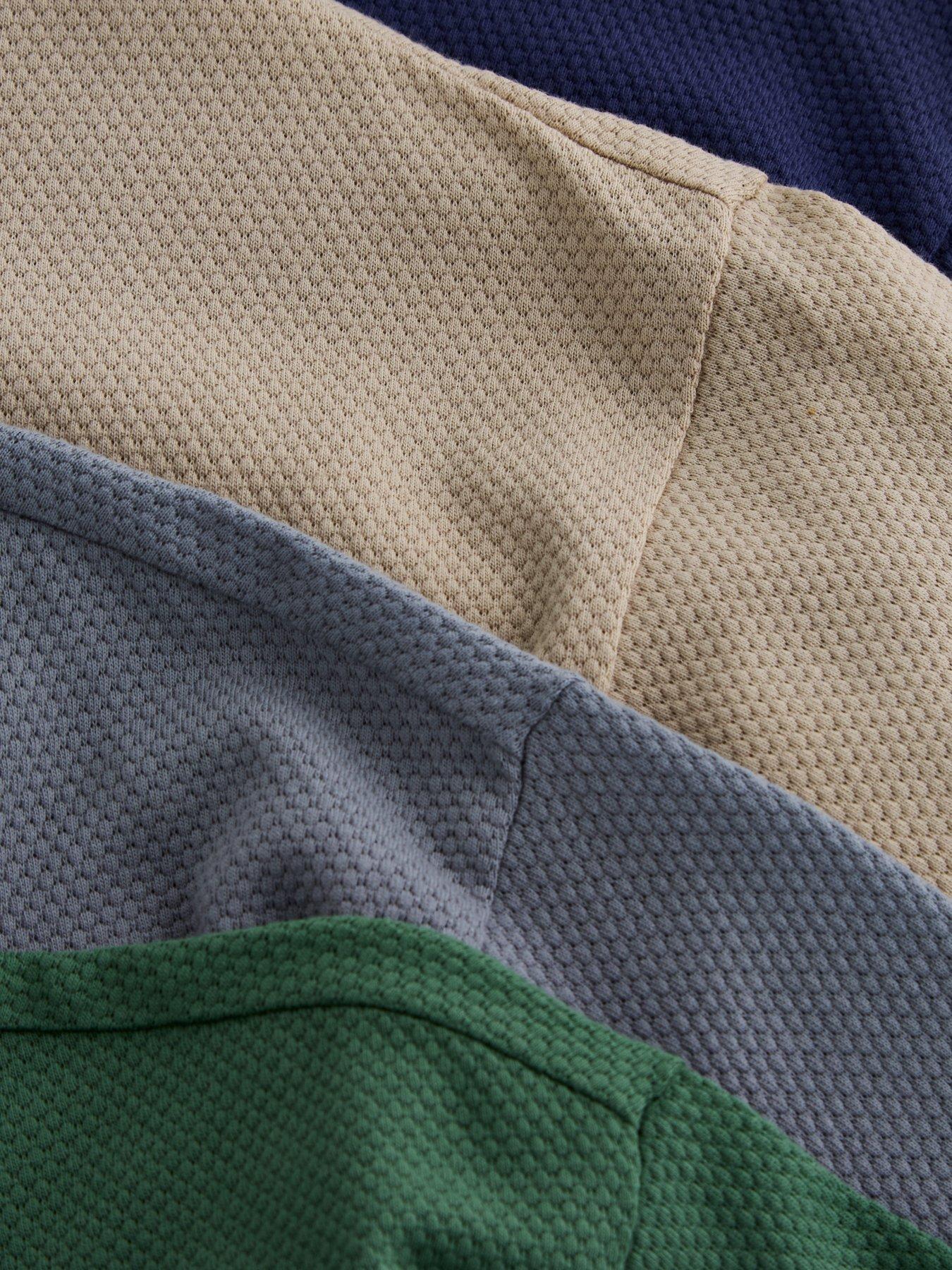  image of the-very-collection-boys-4-pack-plain-t-shirts-multi