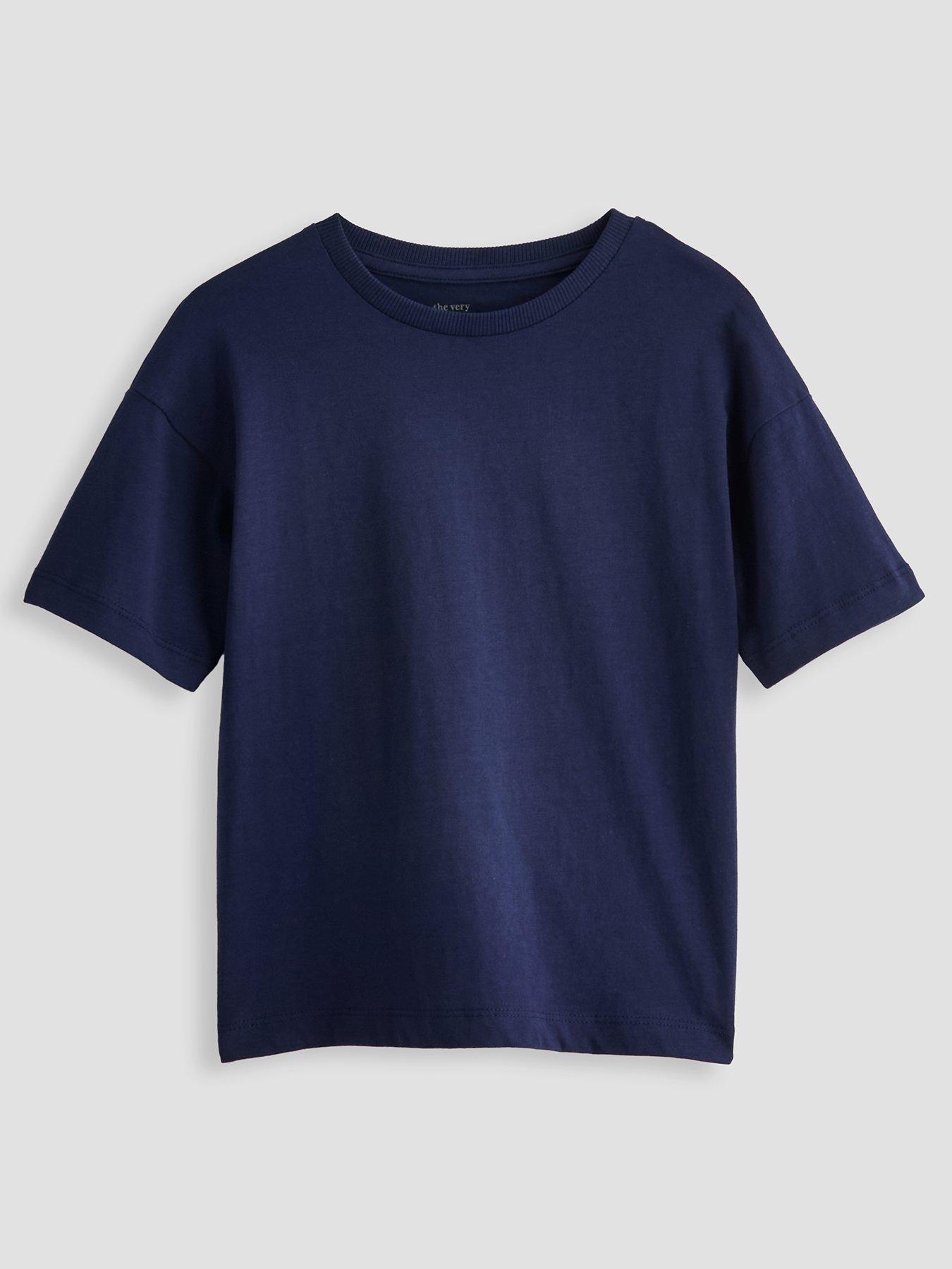 Image 2 of 4 of The Very Collection Boys 5 Pack Interlock Short Sleeve T-shirts - Multi