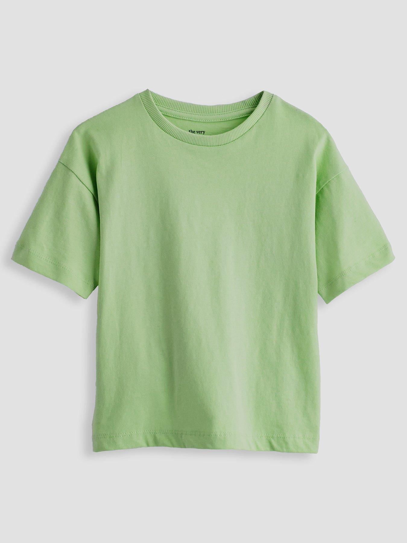 Image 3 of 4 of The Very Collection Boys 5 Pack Interlock Short Sleeve T-shirts - Multi