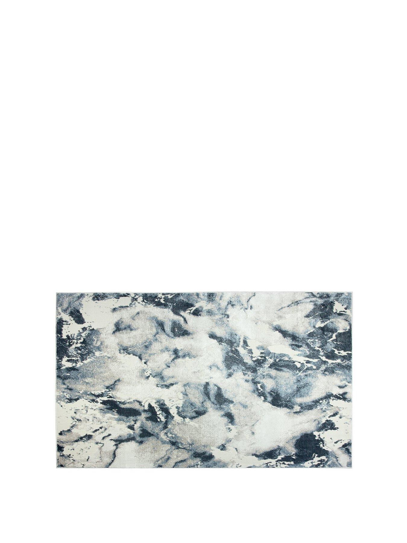 Image 2 of 7 of ARTHOUSE Muse Bahia Marble Navy 200 x 290cm Rug