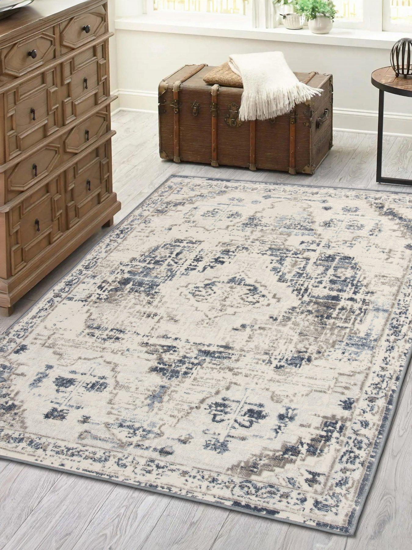 ARTHOUSE Muse Oriental Navy 160 x 230cm Rug