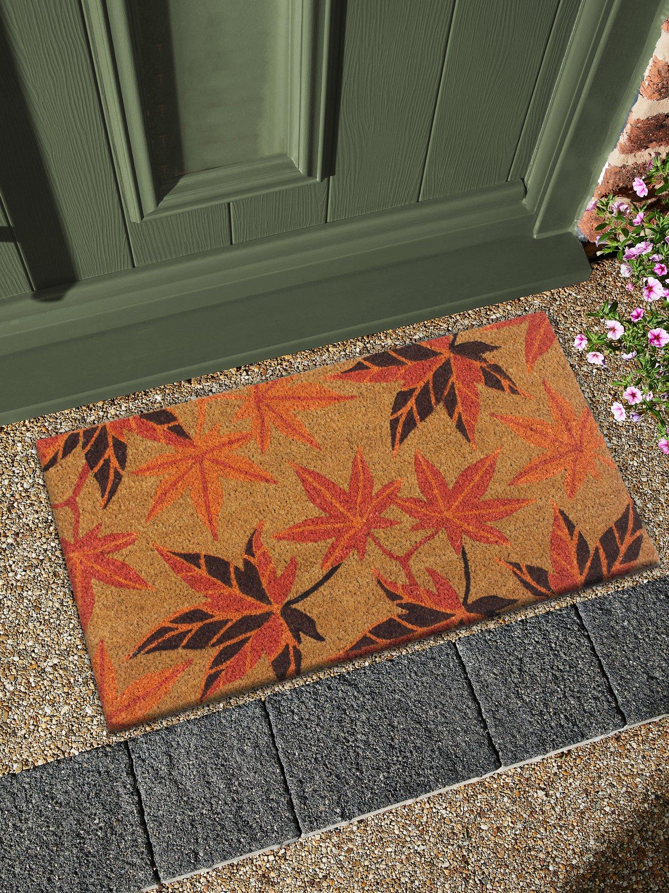 rhs-coir-maple-leaves-orange-doormat-45-x-75cm