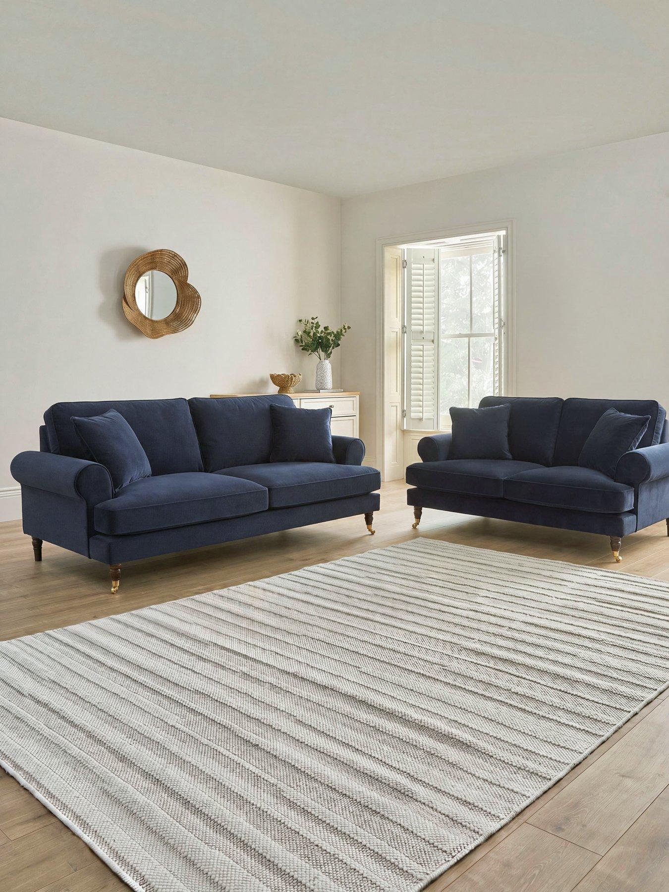 The Very Collection Coast 3 + 2 Seater Fabric Sofa Set (Buy  &  SAVE!)