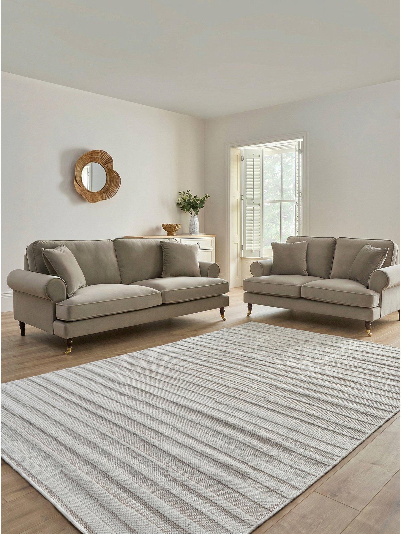 The Very Collection Coast 3 + 2 Seater Fabric Sofa Set (Buy  &  SAVE!) - FSC® Certified