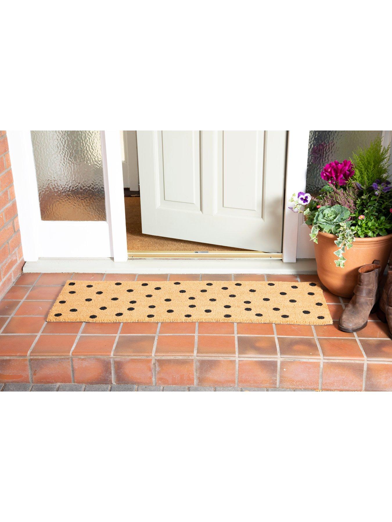 Image 3 of 4 of ARTHOUSE Astley Printed Totally Dotty Natural 40 x 120cm Doormat