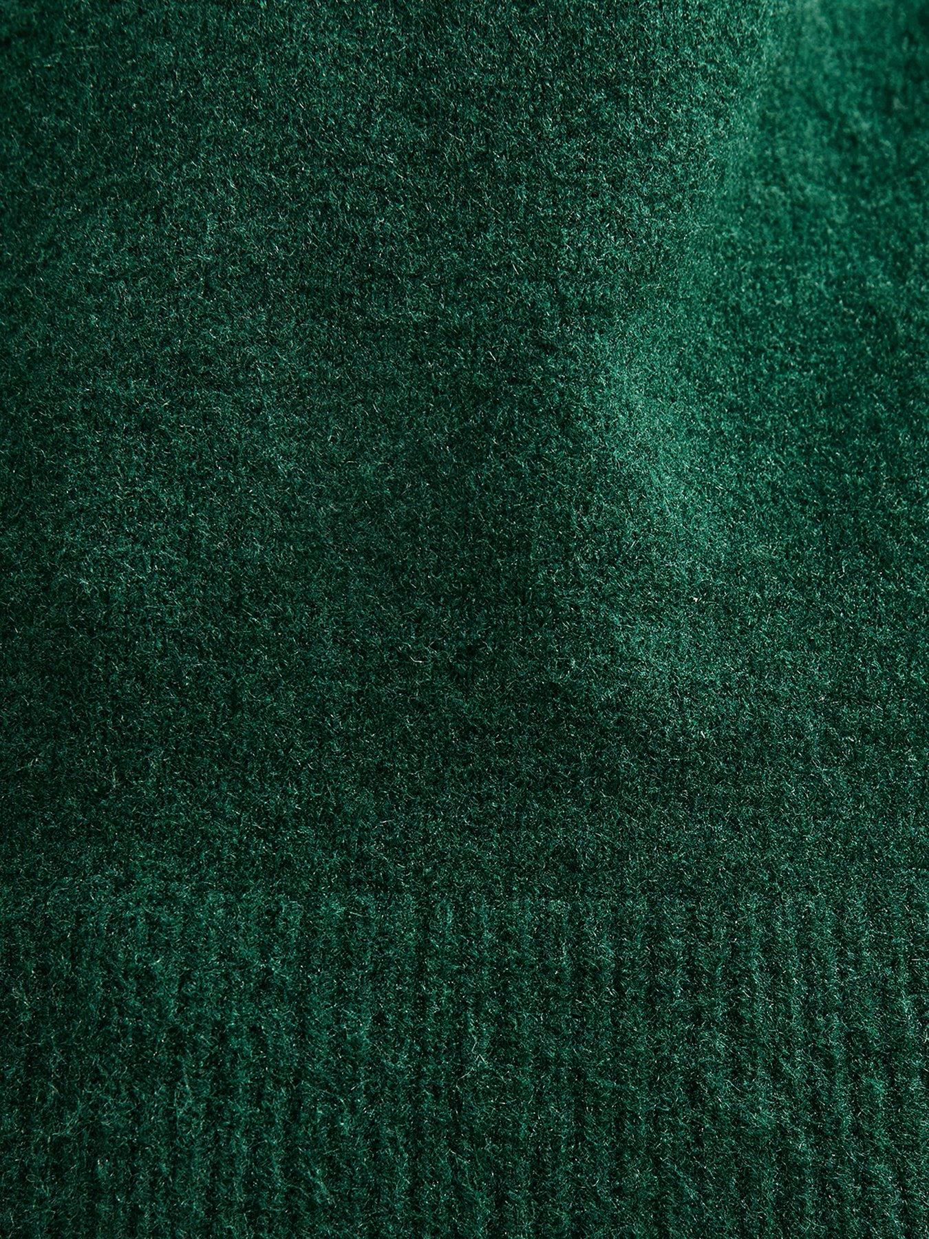 Image 5 of 5 of New Look Dark Green Roll Neck Jumper