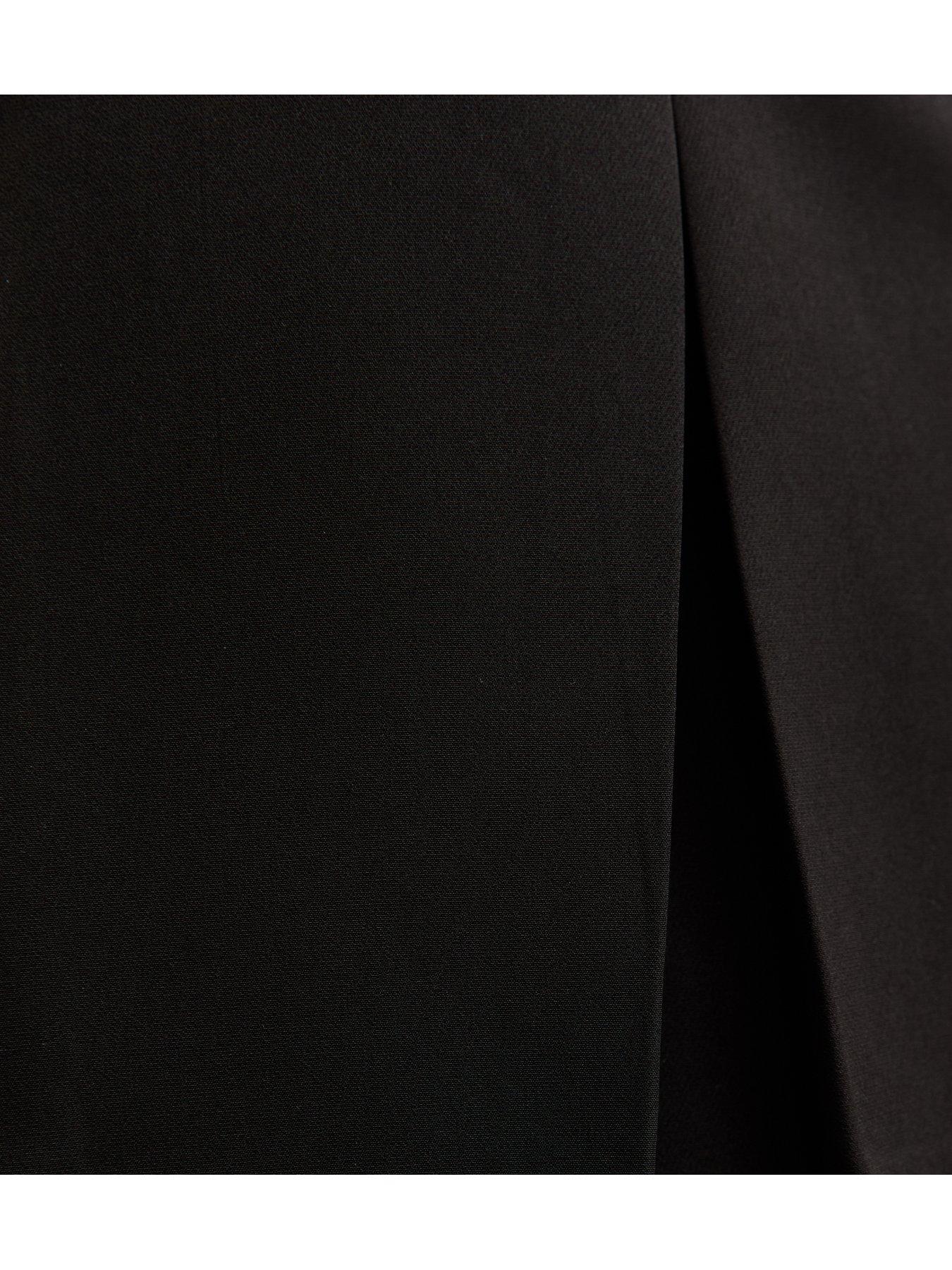 Image 6 of 6 of New Look Black Woven Pleated Skort