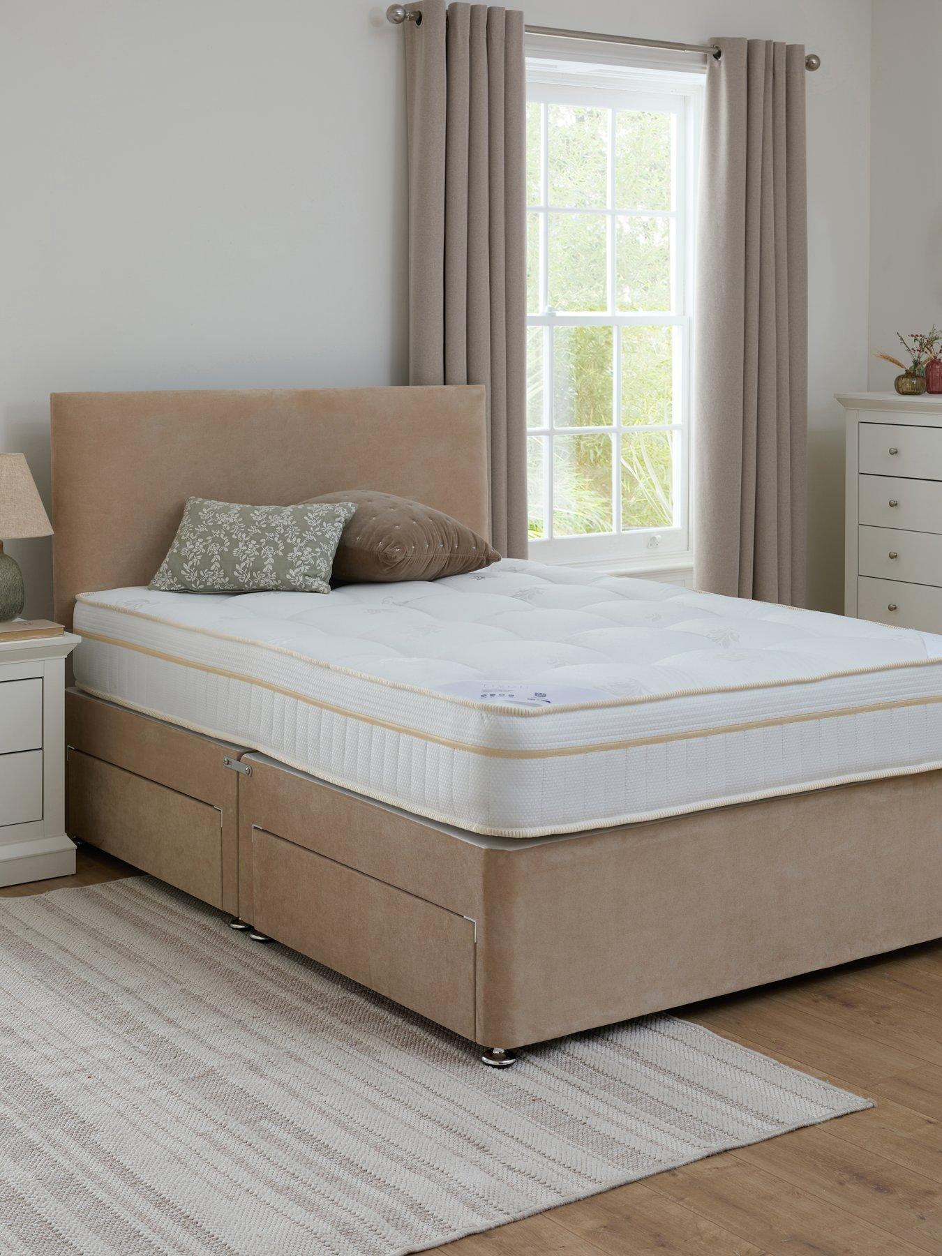 Image 1 of 7 of Shire Beds Tivoli 1000 Pocket Divan -&nbsp;FSC&reg; Certified