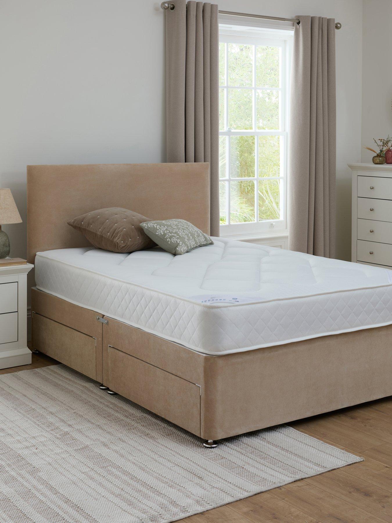 Shire Beds Tivoli Quilted Comfort Divan - FSC® Certified