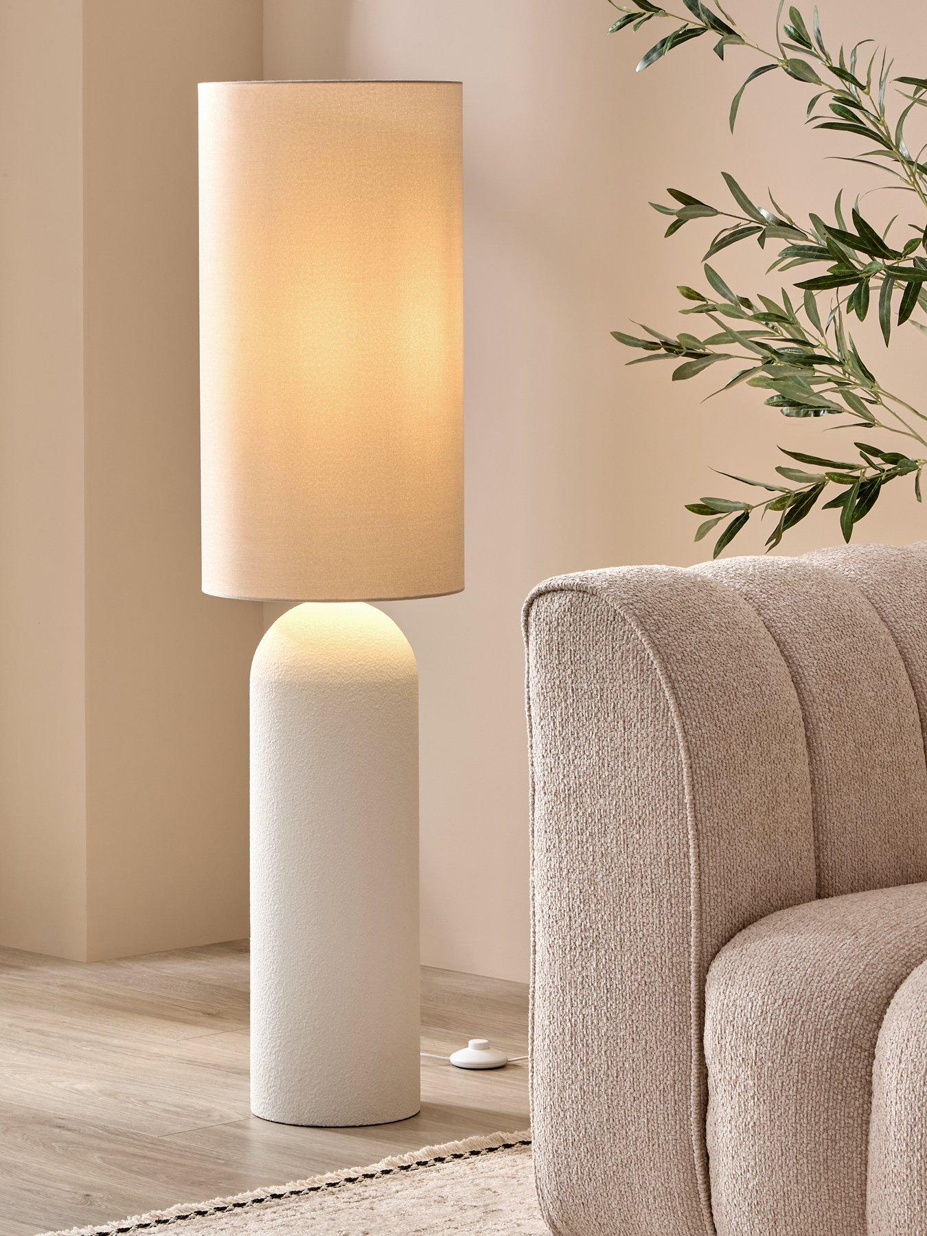 Michelle Keegan Home Textured Metal Domed Floor Lamp