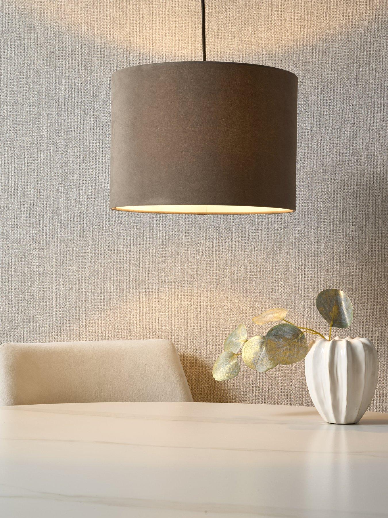 The Very Collection Langley Velvet Easy Fit Shade 35cm