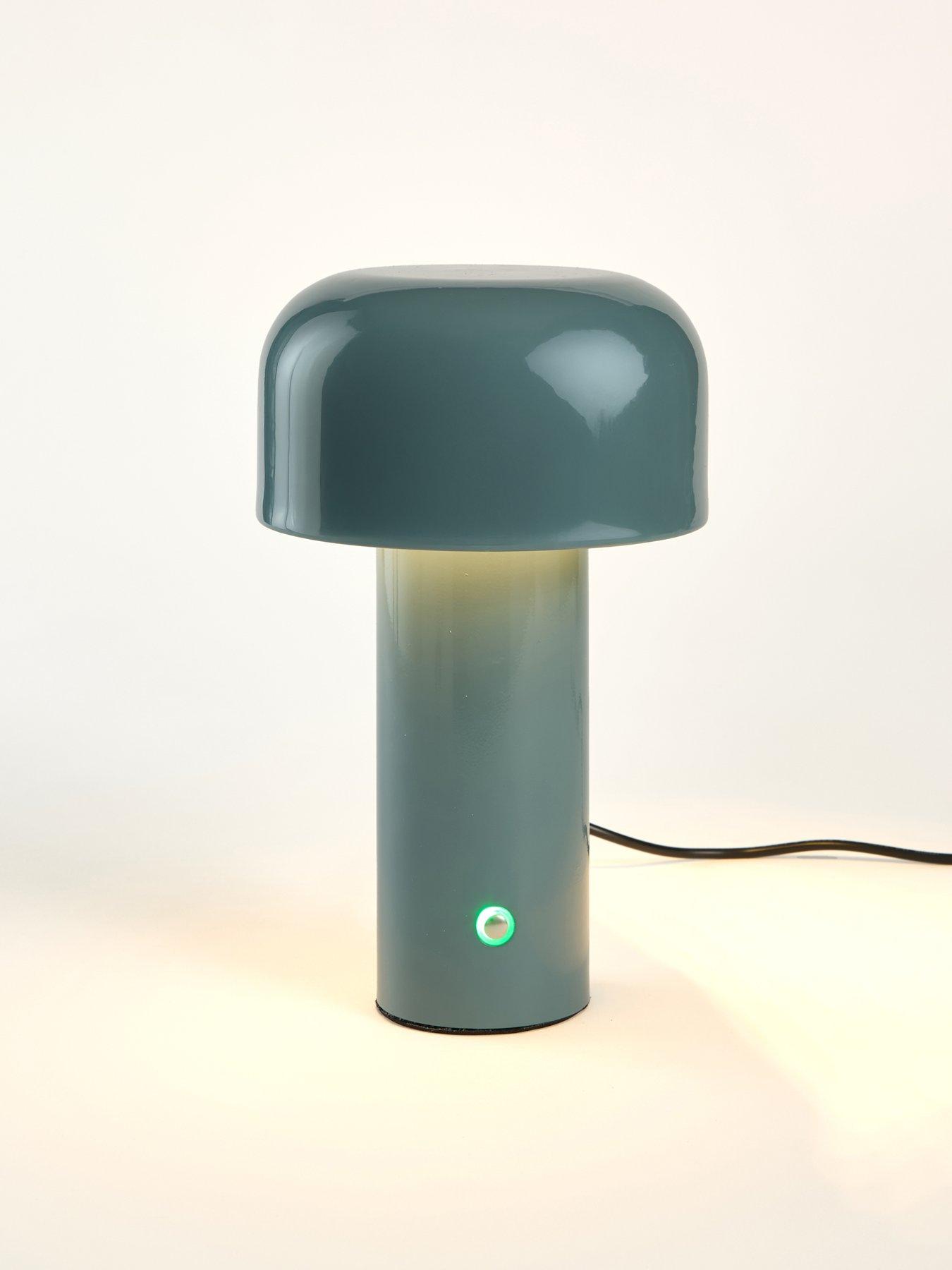 Image 3 of 5 of The Very Collection Rechargeable Table Lamp With Dome Shade