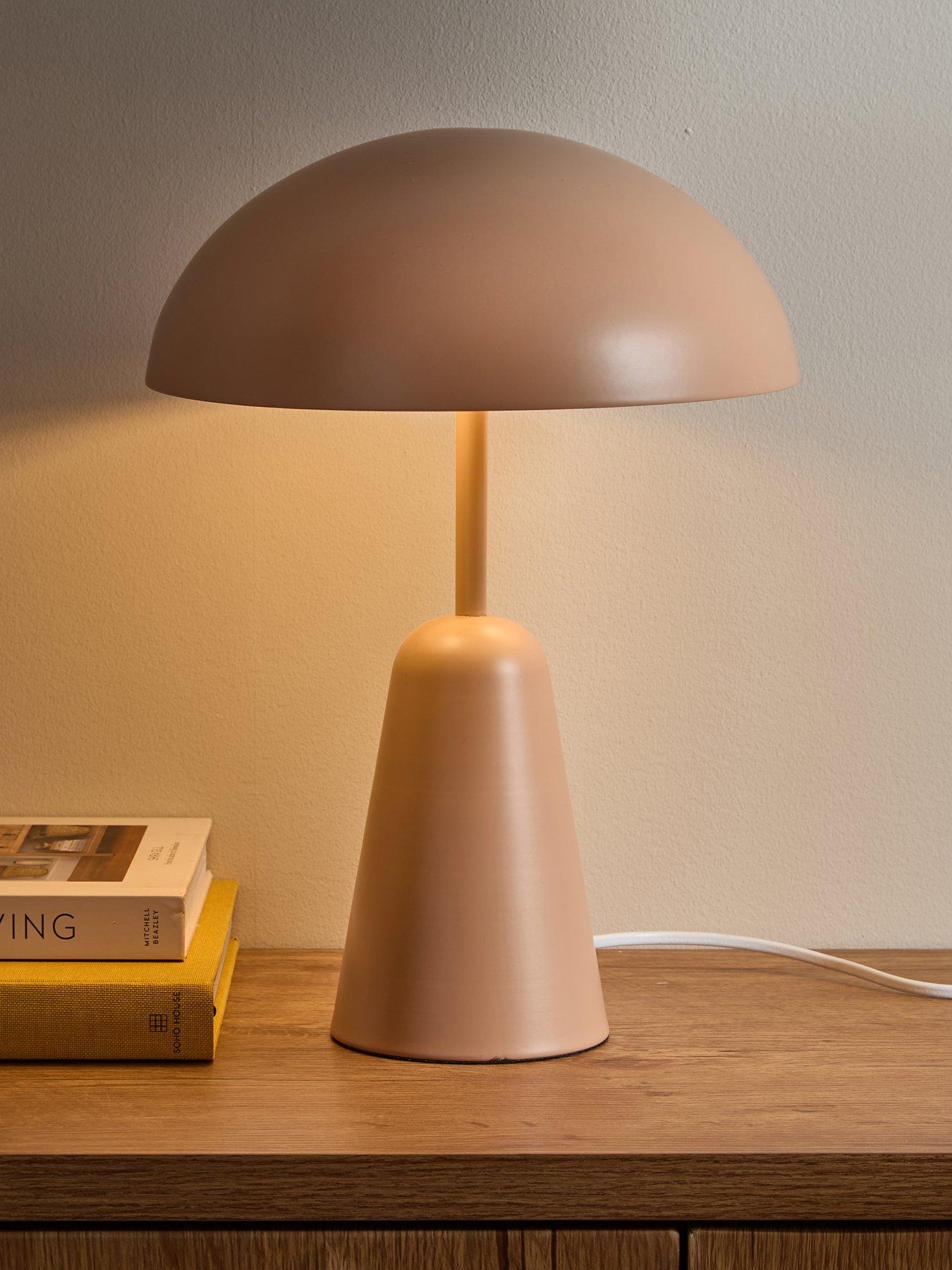 The Very Collection Palm Dome Spun Table Lamp