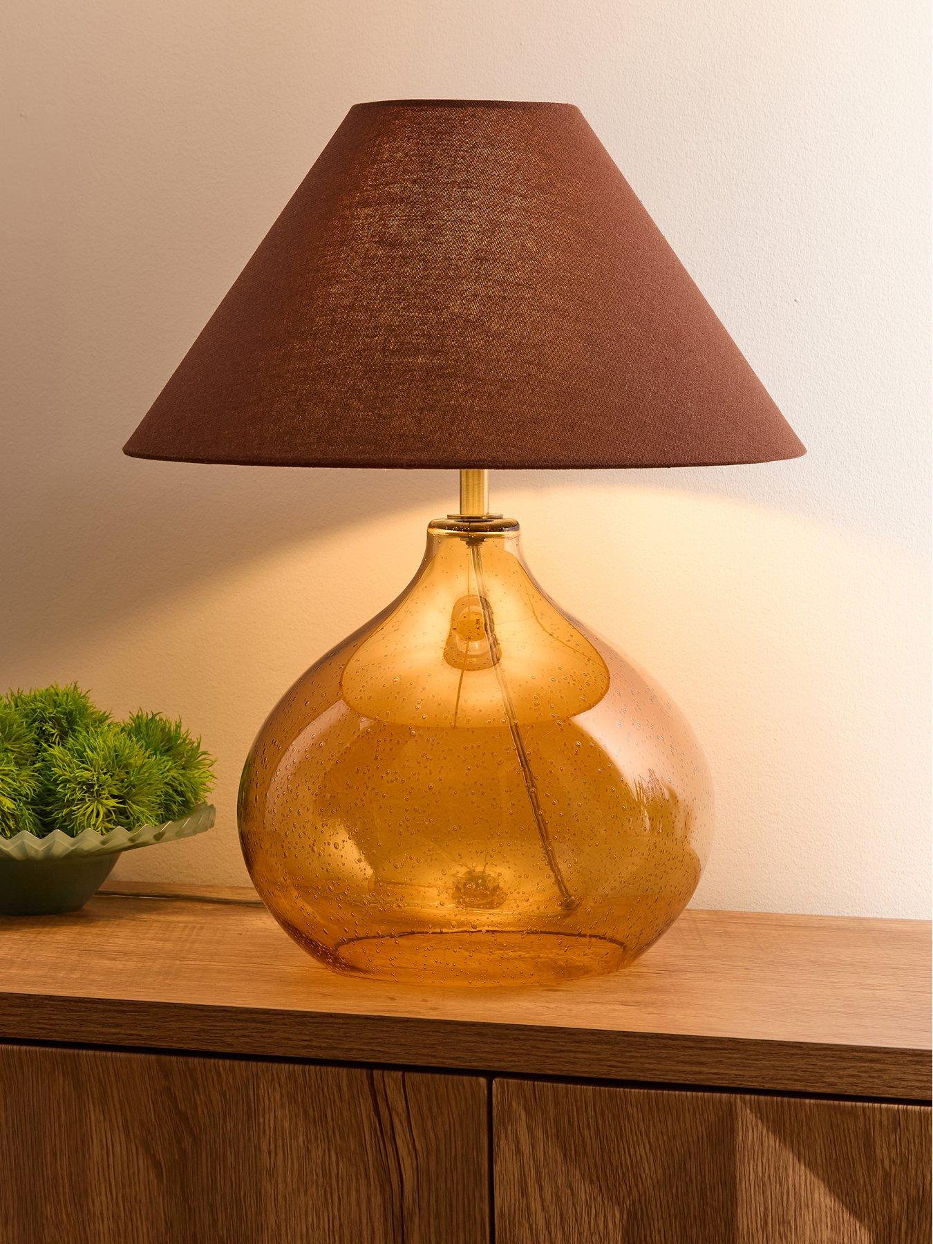 The Very Collection Bubble Glass Table Lamp