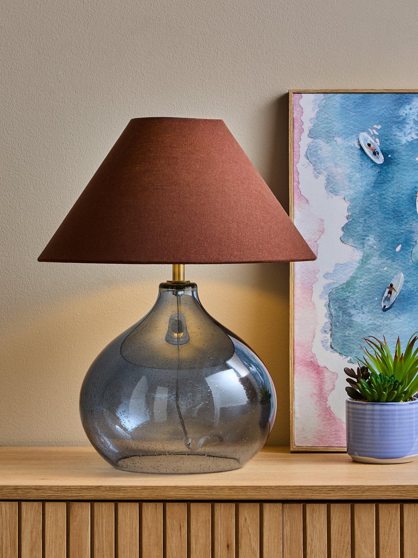 The Very Collection Bubble Glass Table Lamp