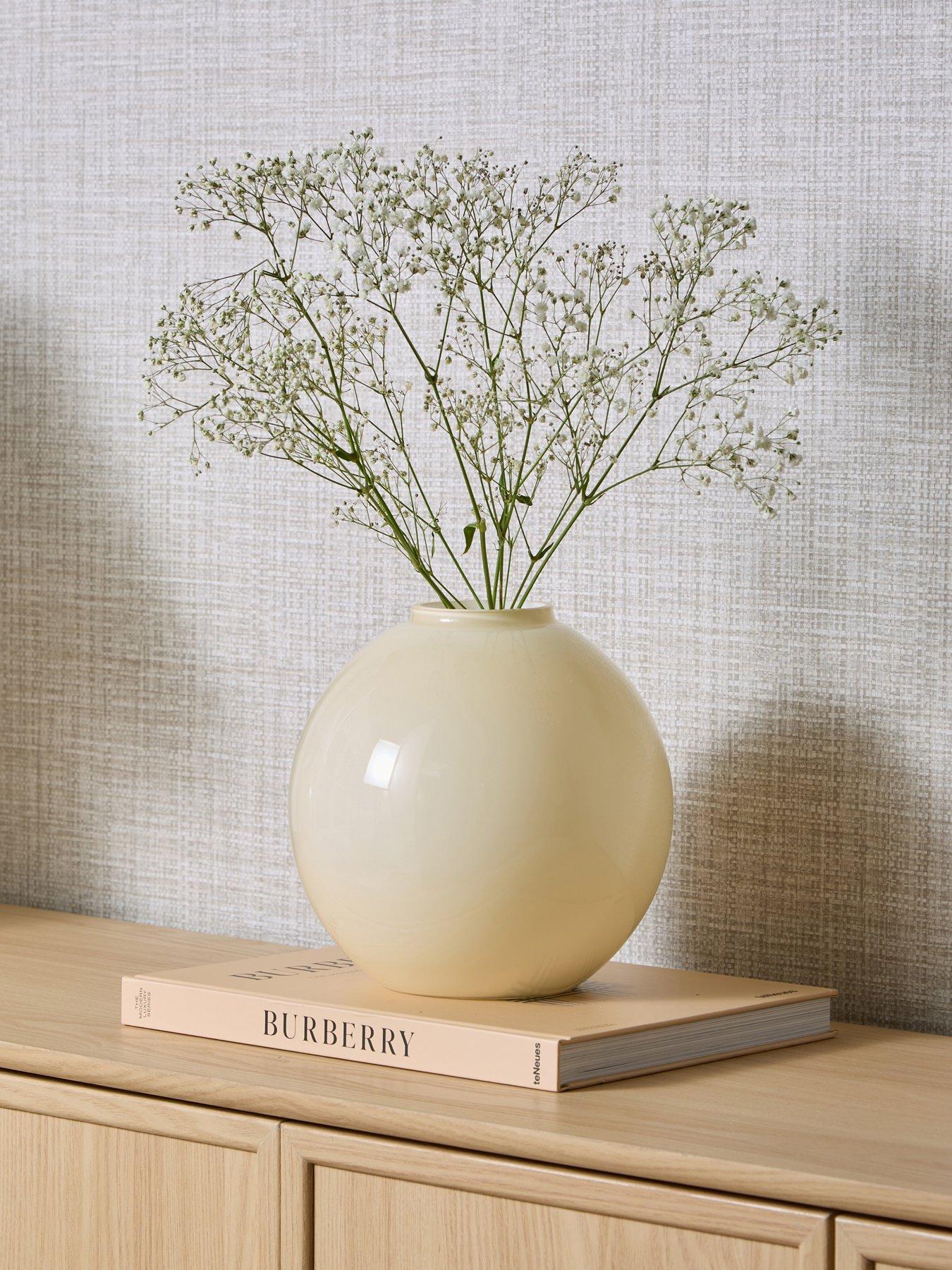 The Very Collection Butter Yellow Vase