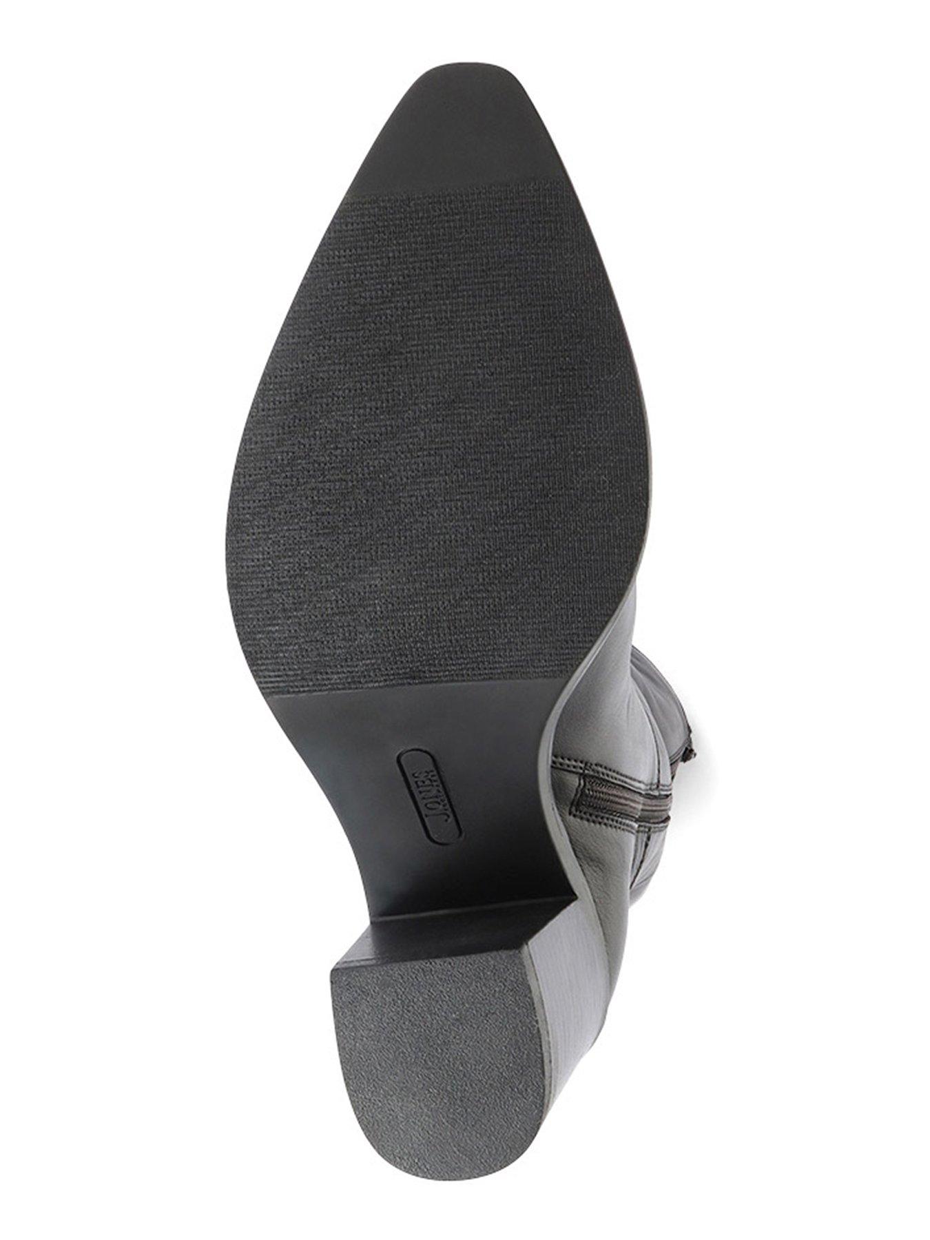  image of jones-bootmaker-cagliari-medium-calf-width-knee-high-boot-black