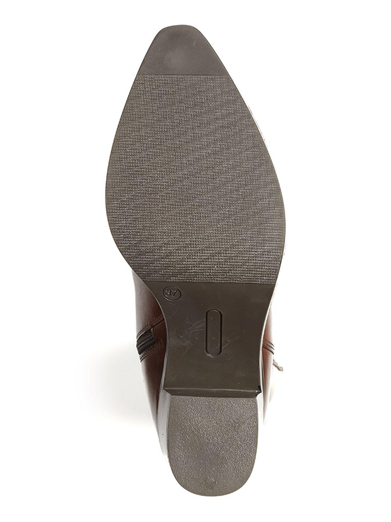  image of jones-bootmaker-cagliari-small-calf-width-knee-high-boot-brown