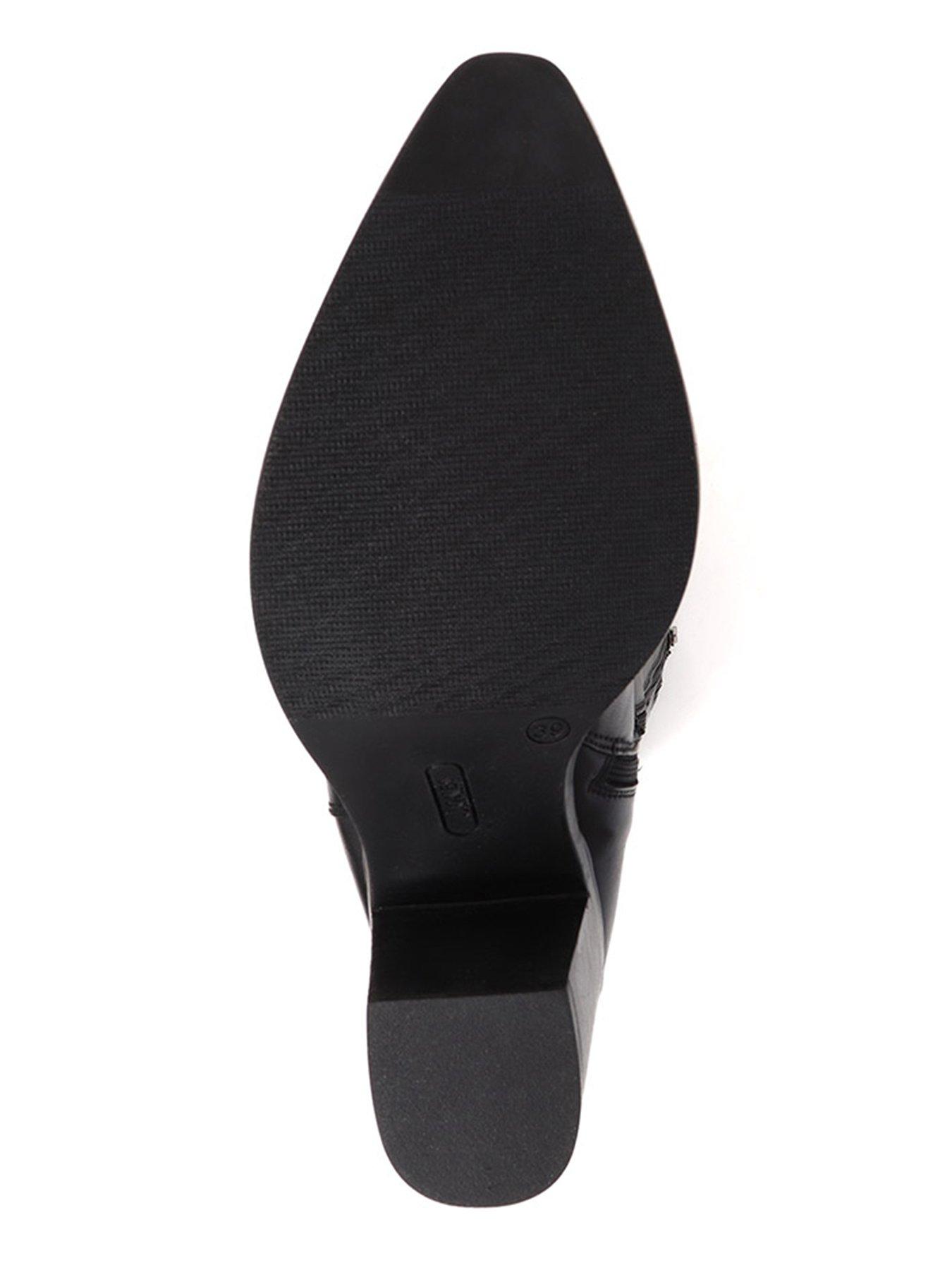  image of jones-bootmaker-cagliari-large-calf-width-knee-high-boot-black