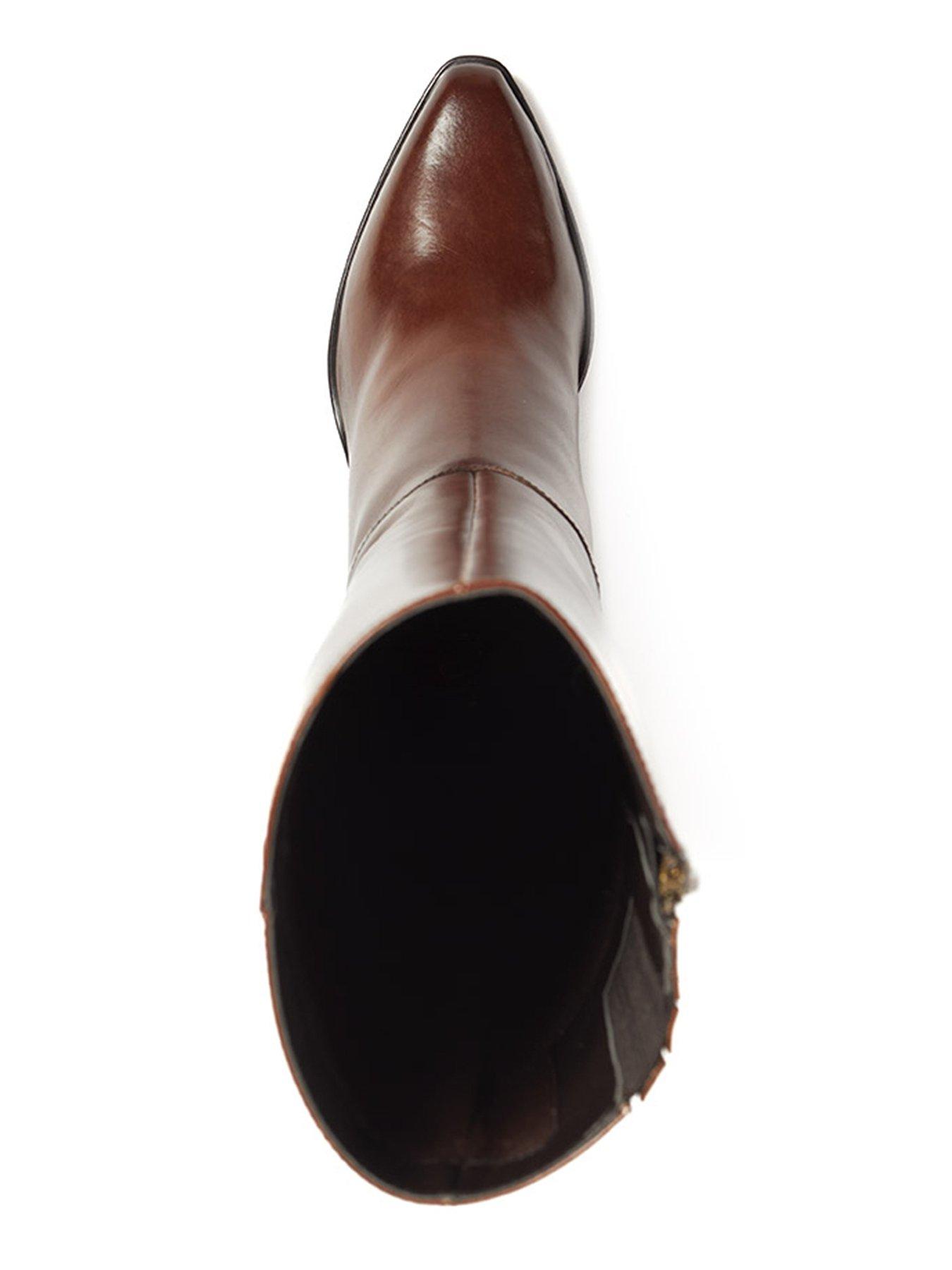  image of jones-bootmaker-cagliari-large-calf-width-knee-high-boot-brown