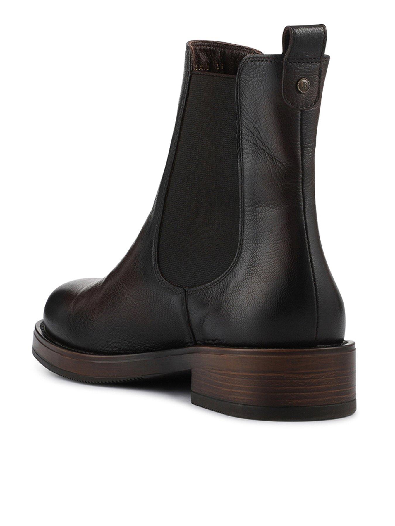 Image 3 of 6 of Jones Bootmaker Moxie Leather Chelsea Boot - Dark Brown