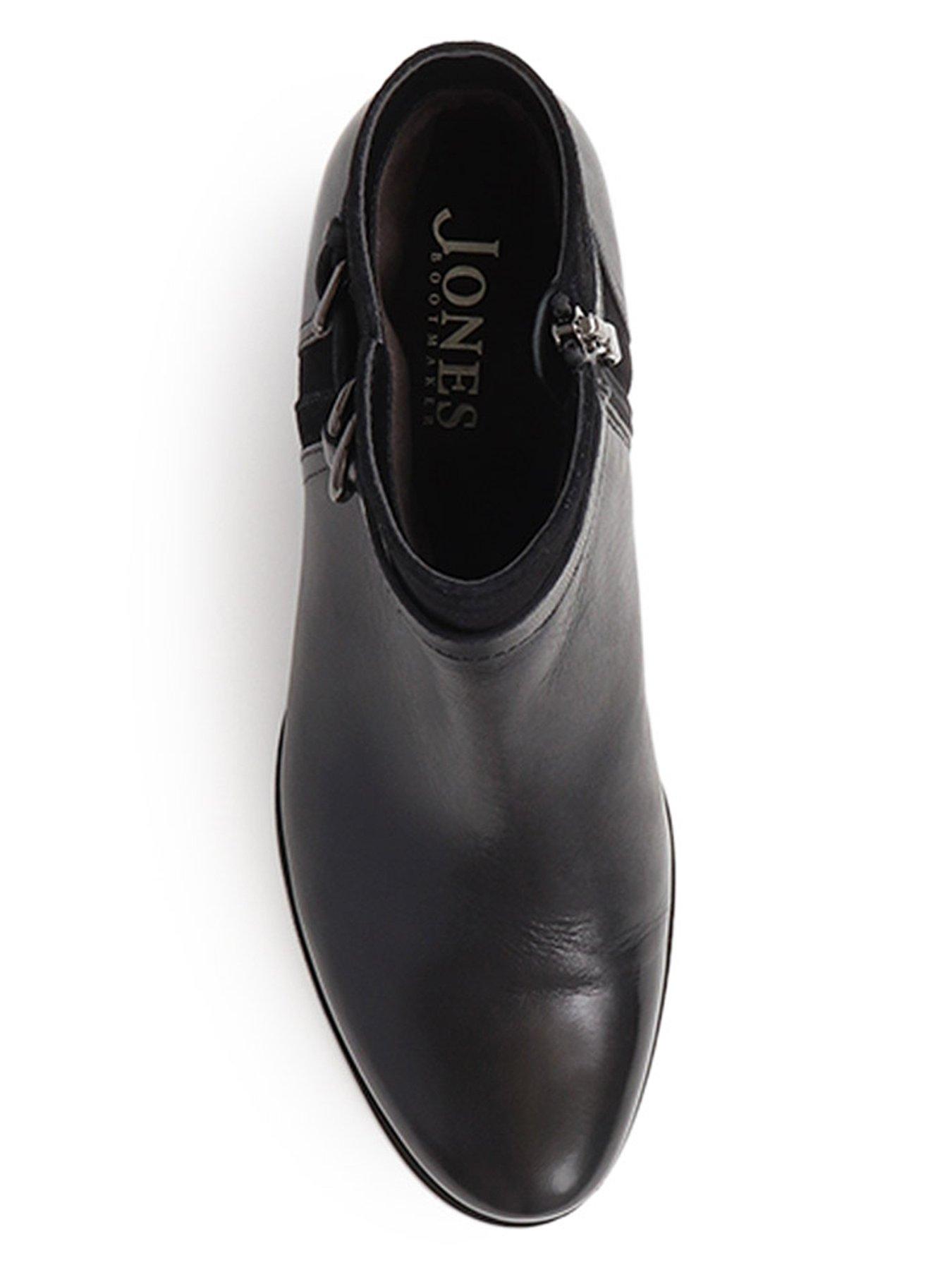  image of jones-bootmaker-sarina-leather-ankle-boot-black