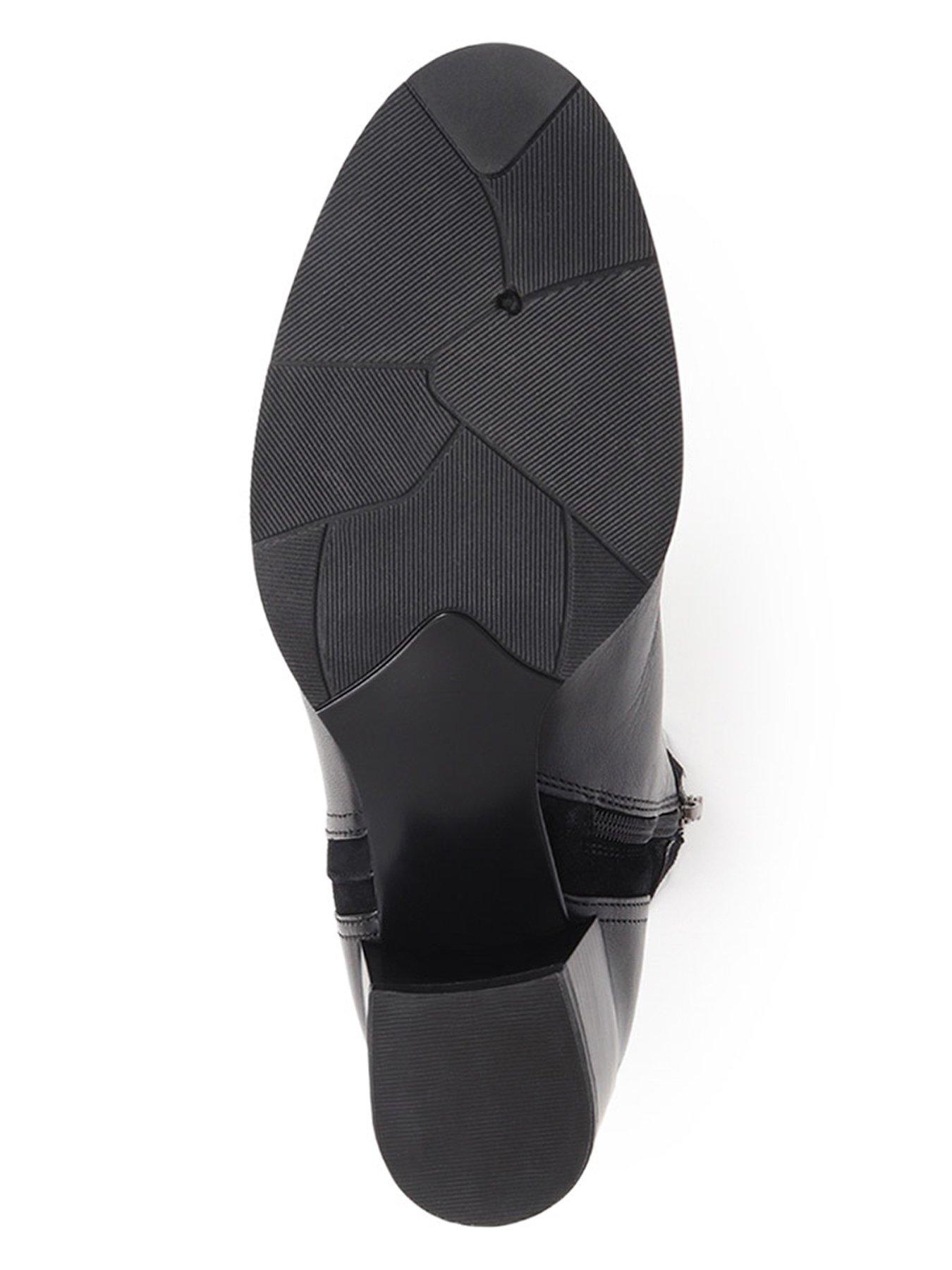  image of jones-bootmaker-sarina-leather-ankle-boot-black