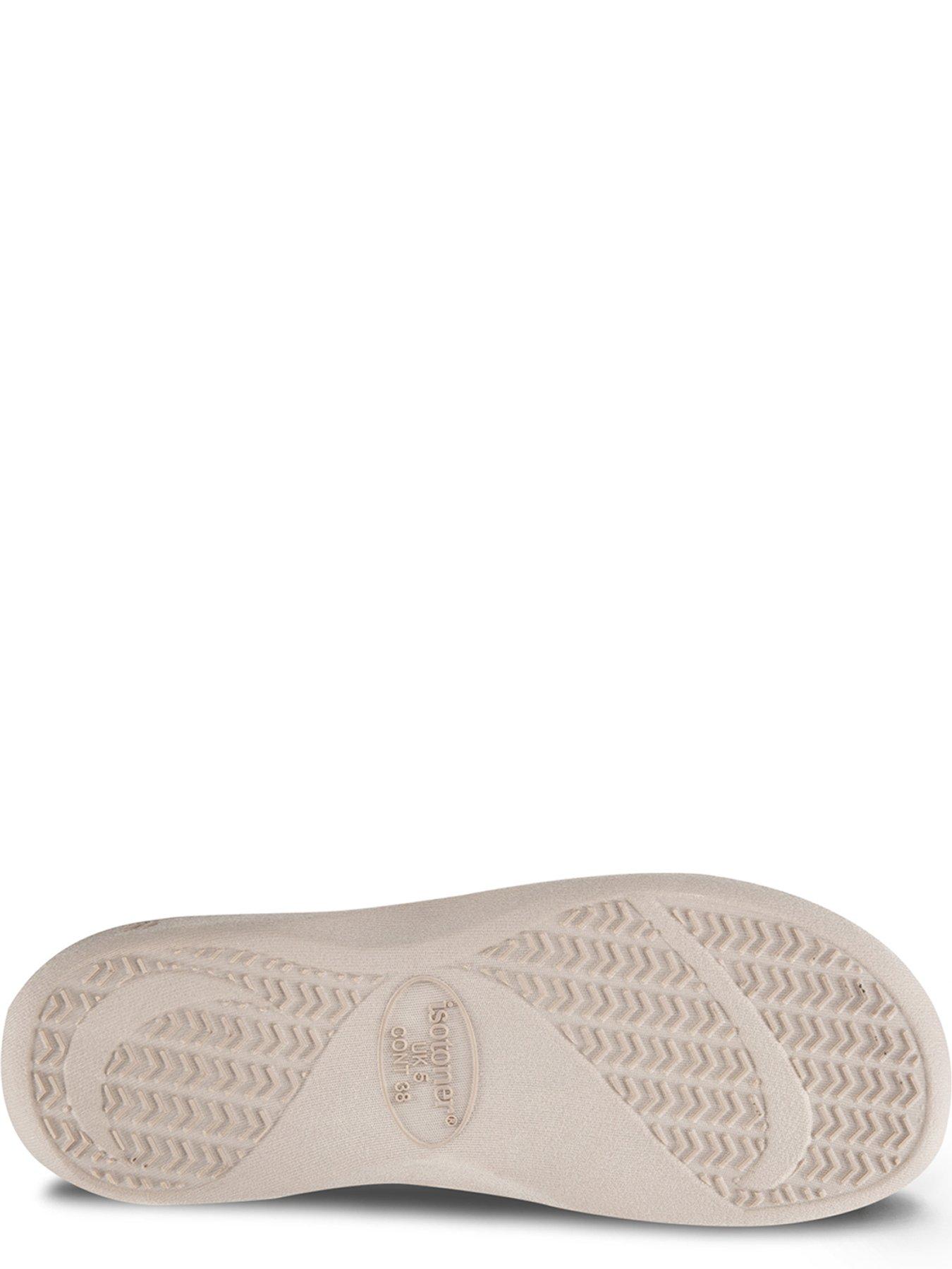 Image 3 of 4 of Totes Isotoner Isotoner Ladies Popcorn Terry Mule Slippers - Oat
