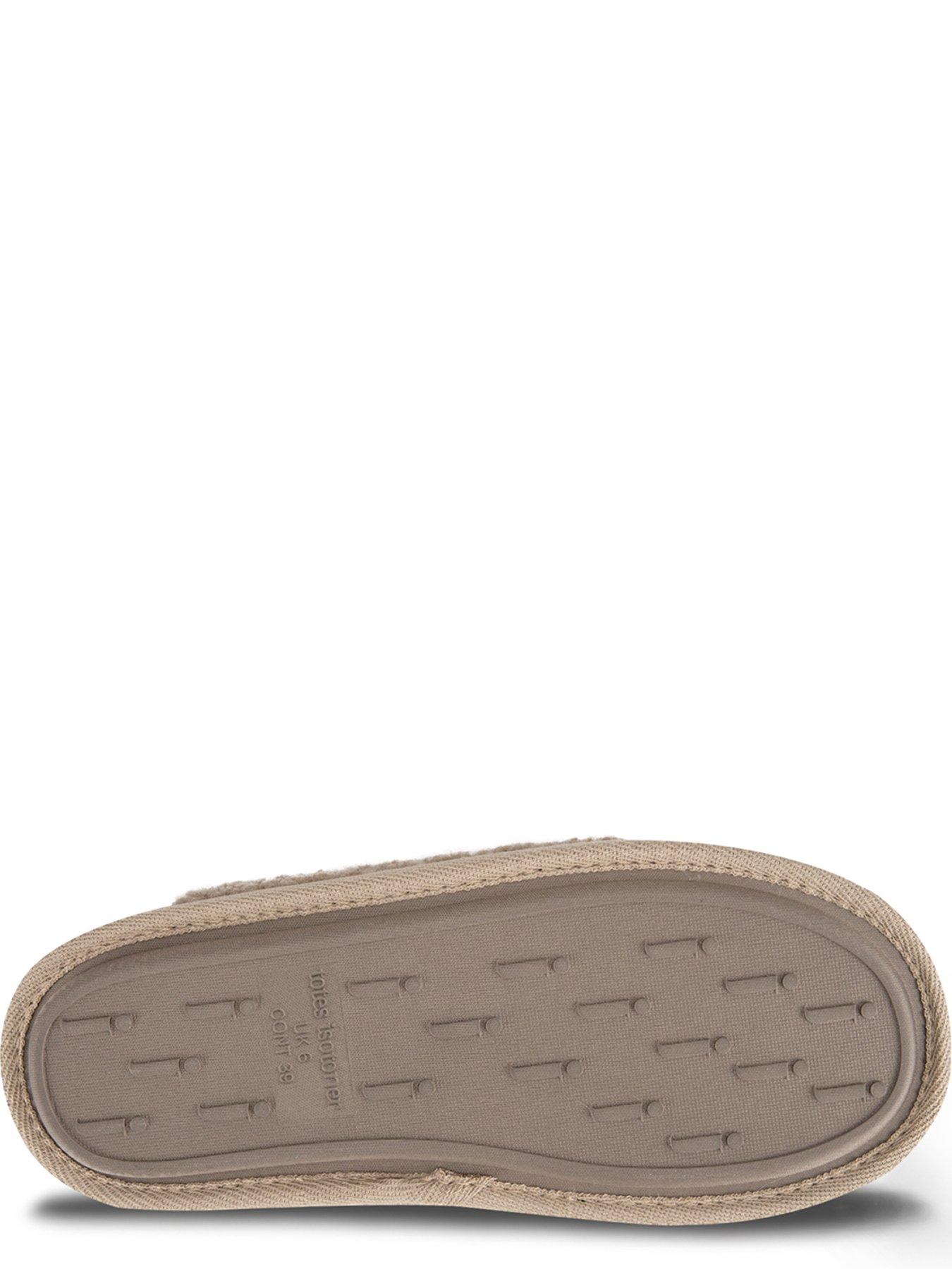 Image 3 of 4 of Totes Isotoner Isotoner Ladies Borg Swept Back Mule - Mink