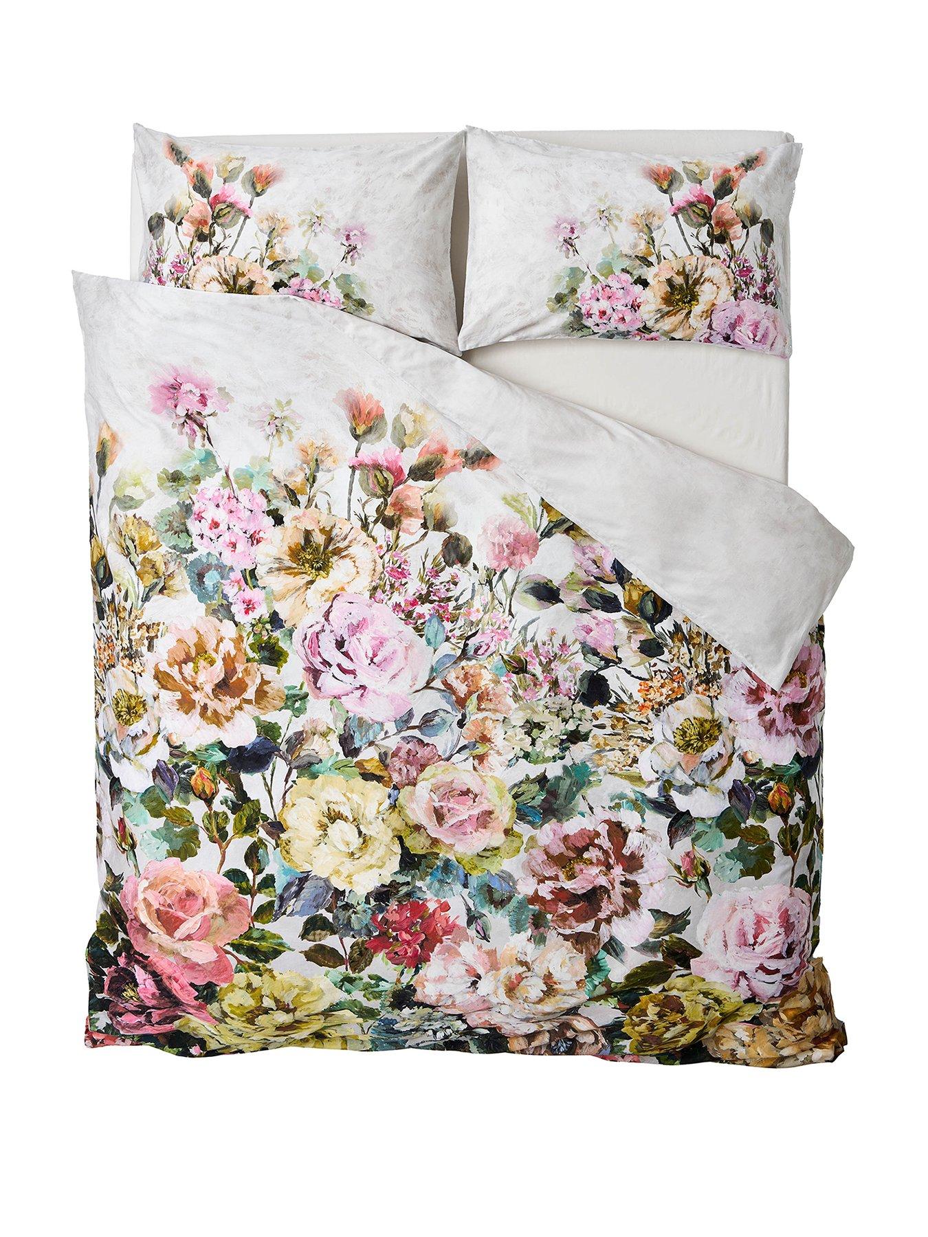 Image 2 of 7 of Designers Guild Grandiflora 100% Cotton Quilt Set