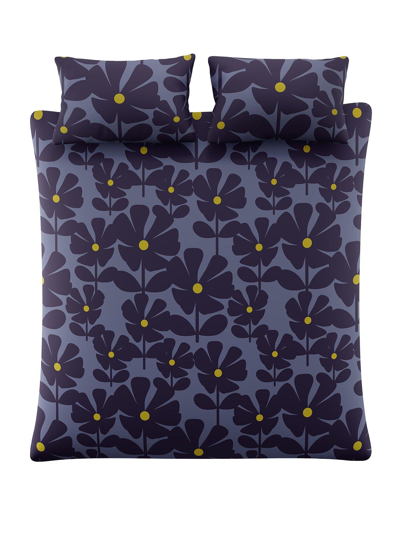Image 2 of 4 of Orla Kiely Wildflower 100% Cotton King Quilt Set 230cm X 220cm