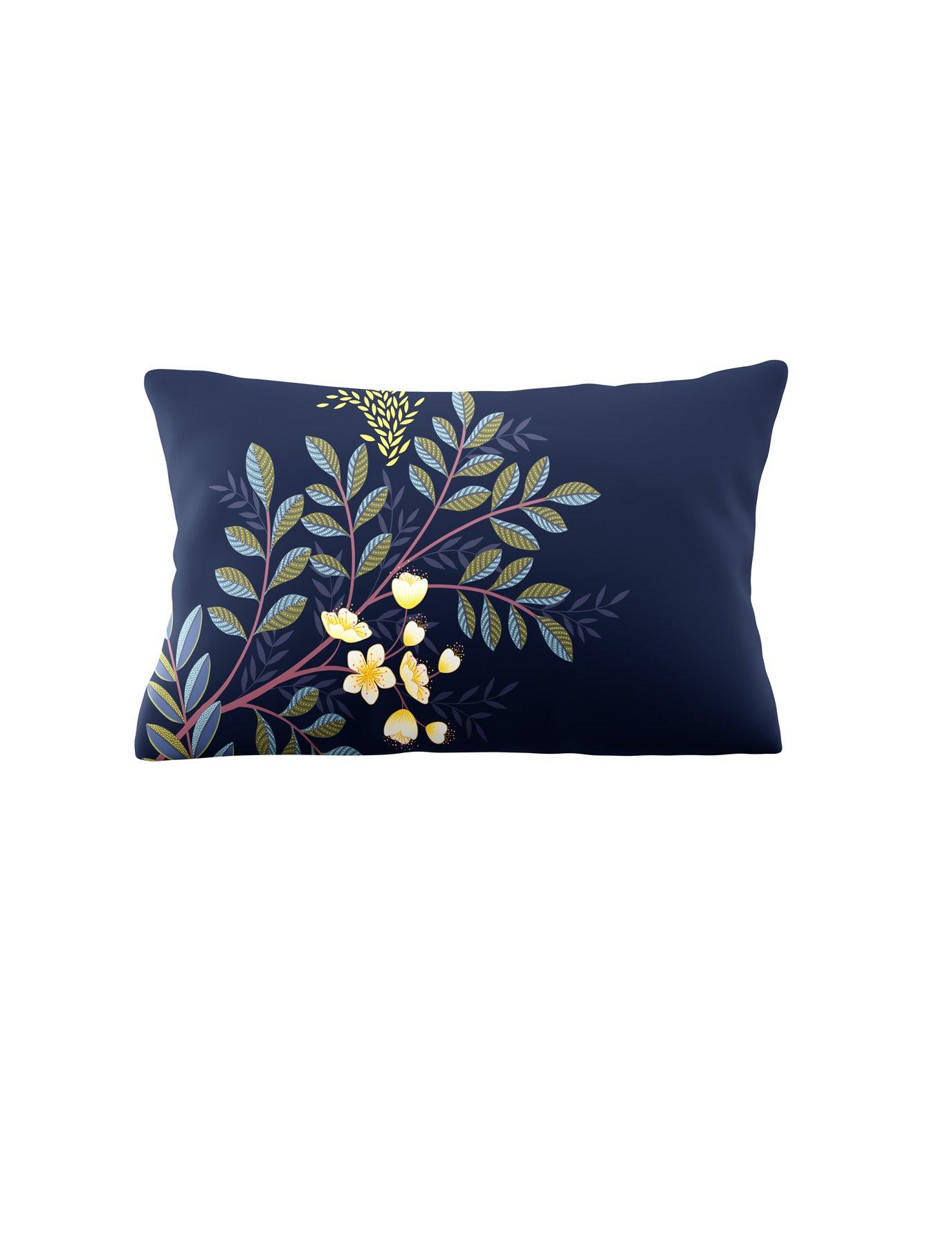 Image 5 of 7 of Sara Miller Oriental Blossom 100% Cotton Super King Quilt Set 260cm X 220cm