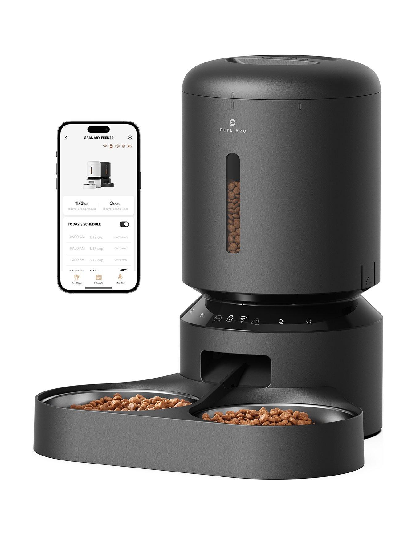 petlibro-granary-wifi-dual-food-tray-black