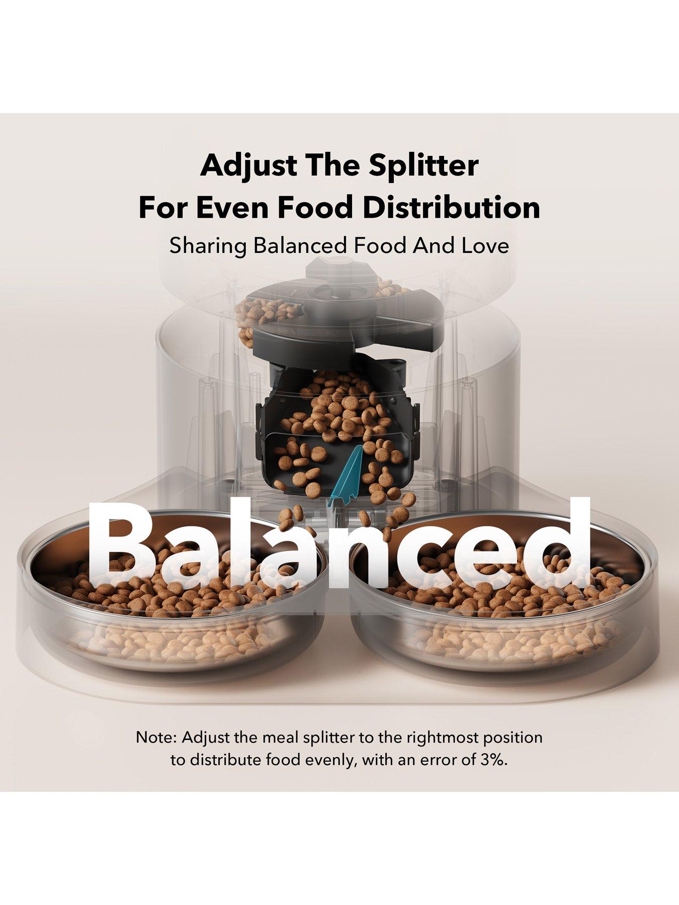 Image 3 of 5 of Petlibro Granary Wifi Dual Food Tray - Black