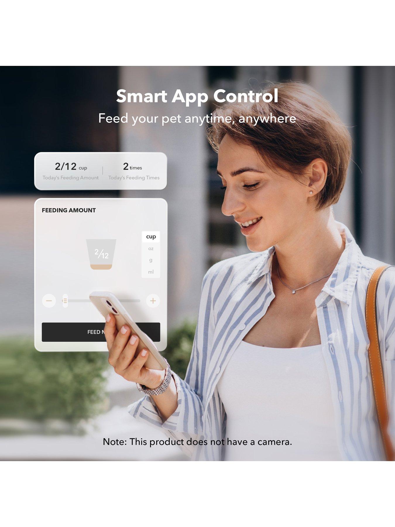 Image 4 of 5 of Petlibro Granary Wifi Dual Food Tray - Black