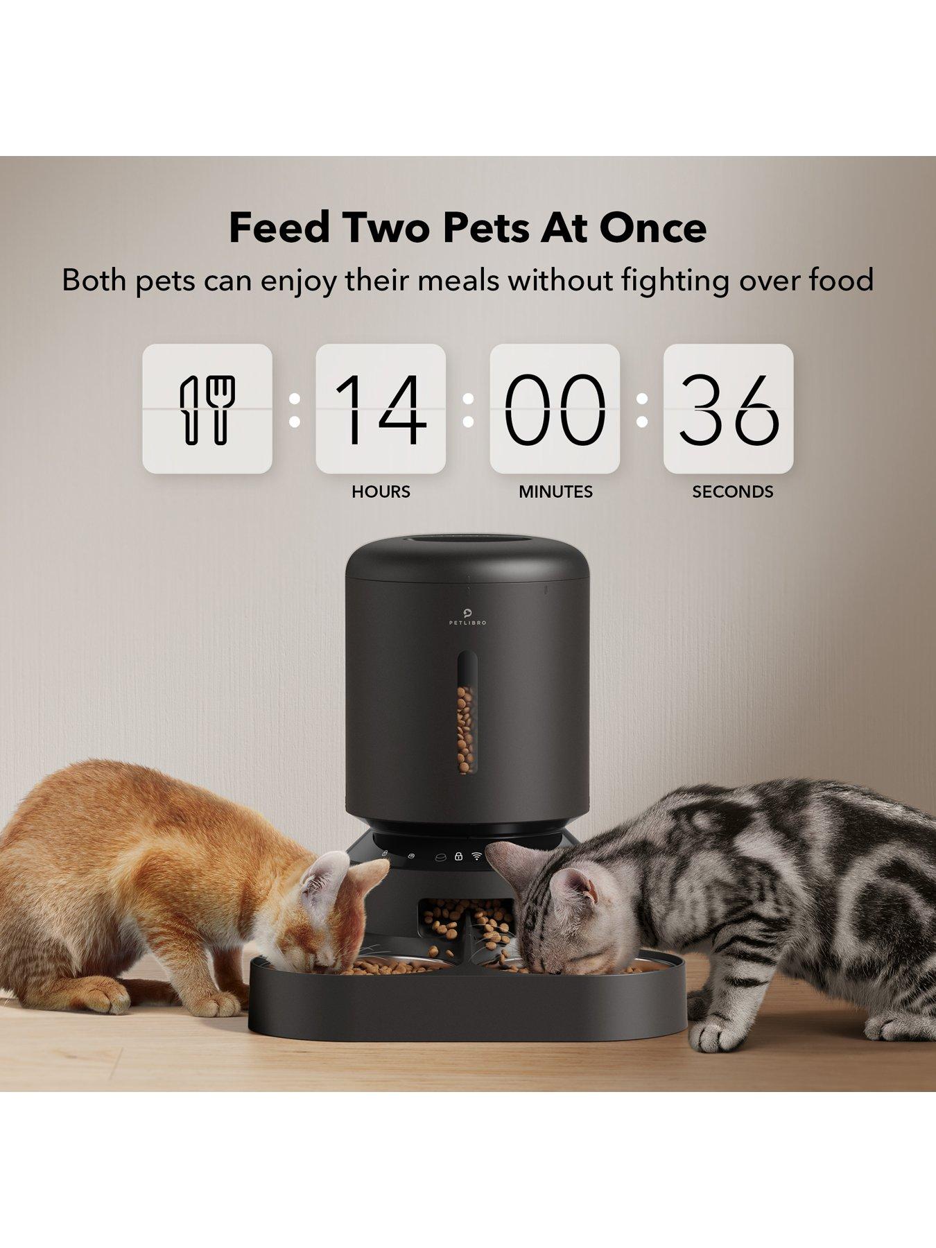 Image 5 of 5 of Petlibro Granary Wifi Dual Food Tray - Black