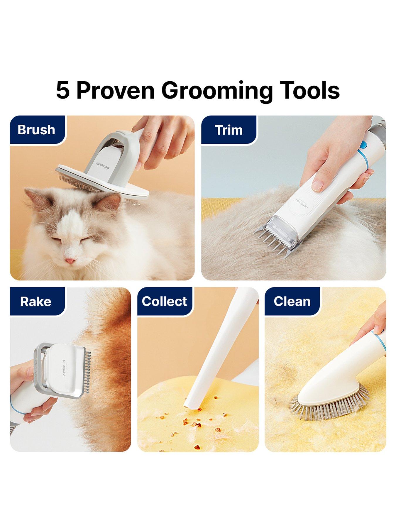 Image 3 of 7 of Neakasa P2 Pro 5-in-1 Dog Cat Grooming Kit with Vacuum