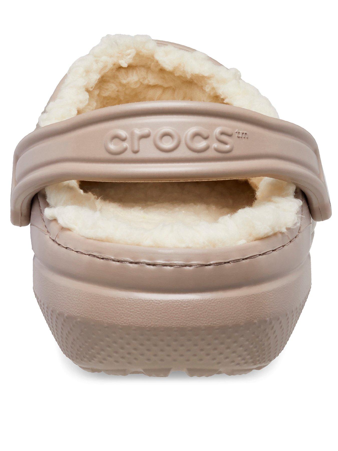  image of crocs-classic-lined-clog--mushroombone