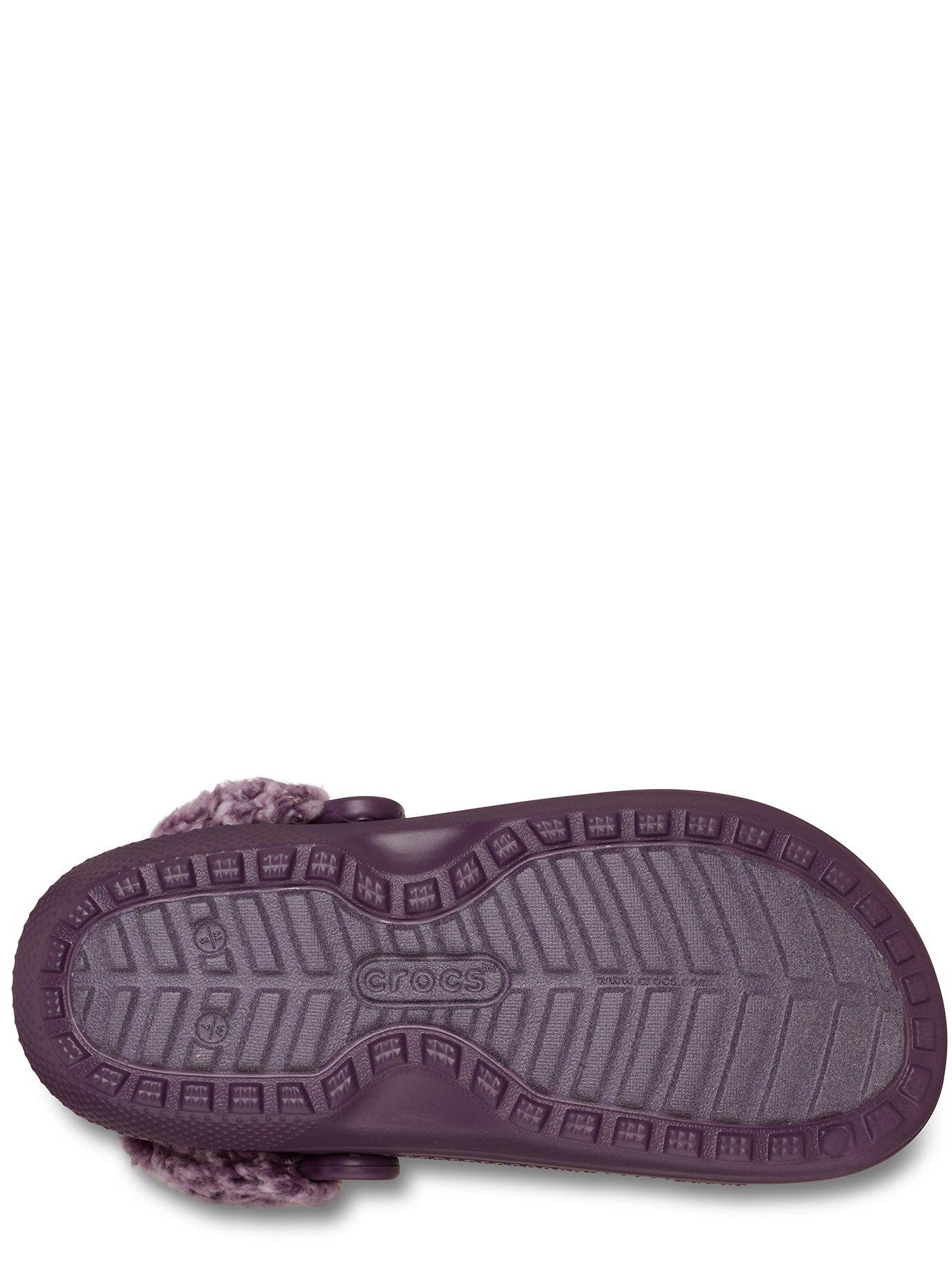Image 5 of 6 of Crocs Classic Fleece Lined Clog -Plush Plum