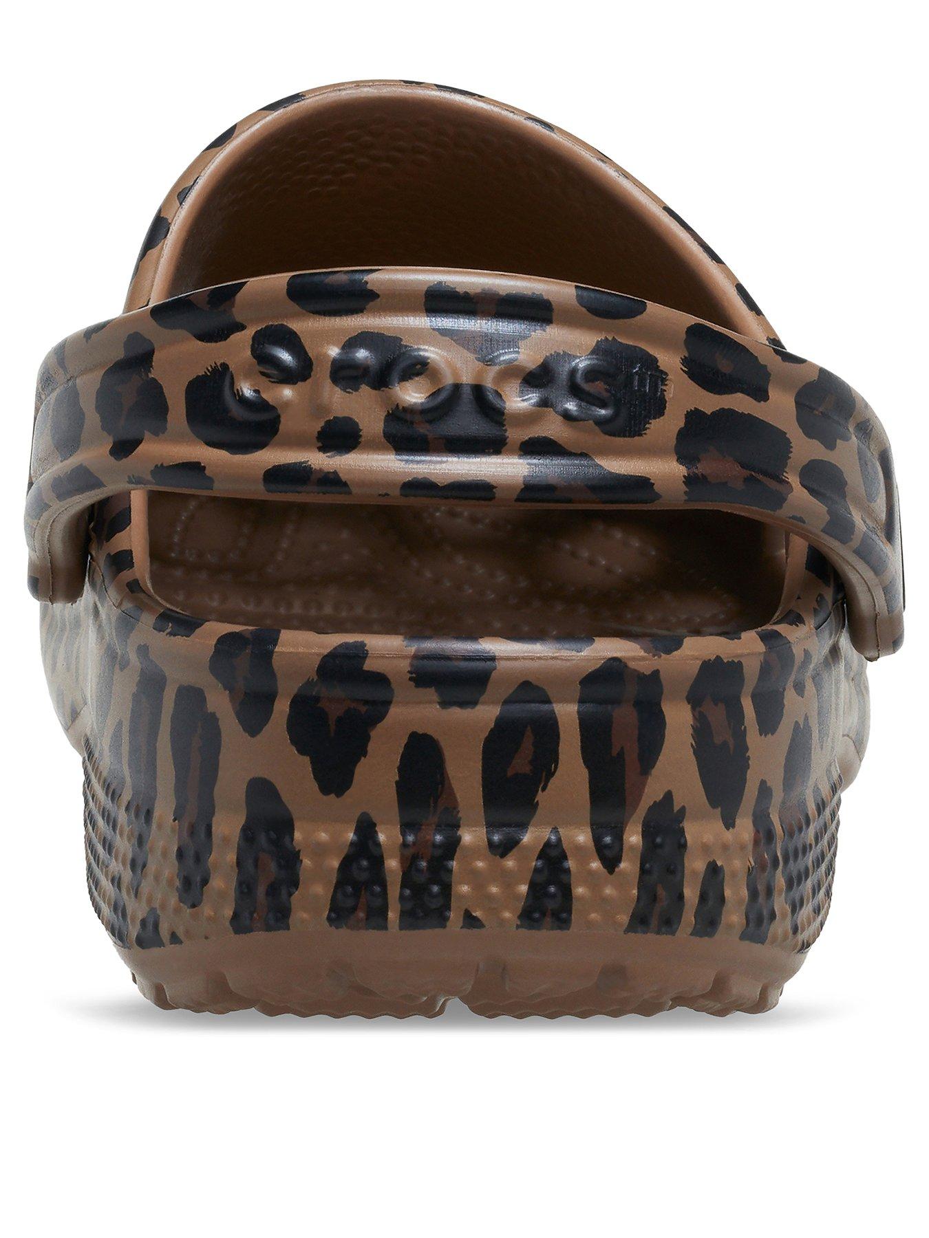  image of crocs-classic-animal-clog--sepialeopard