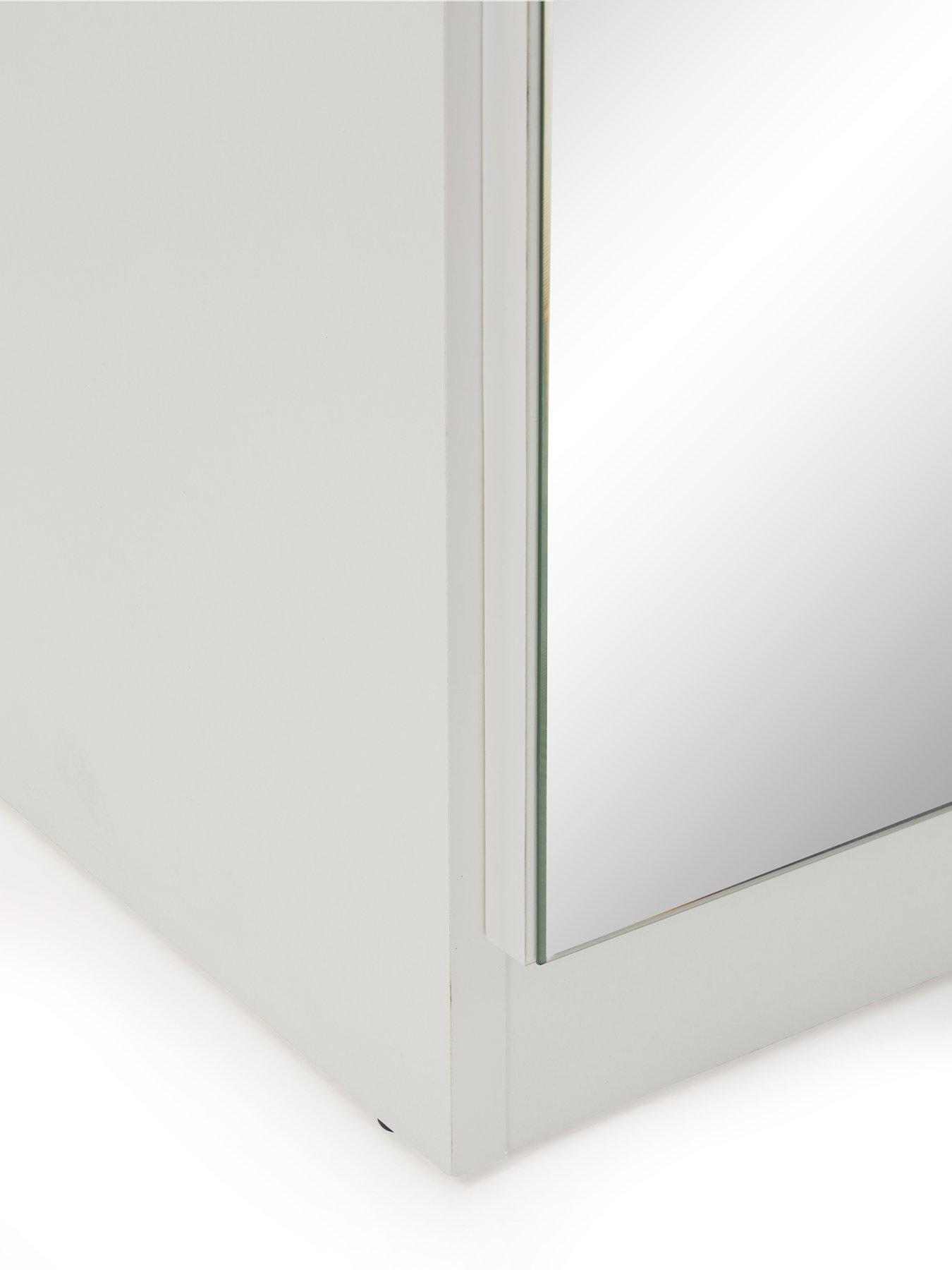  image of very-home-palma-3-door-mirrorednbspwardrobe-white-fscreg-certified